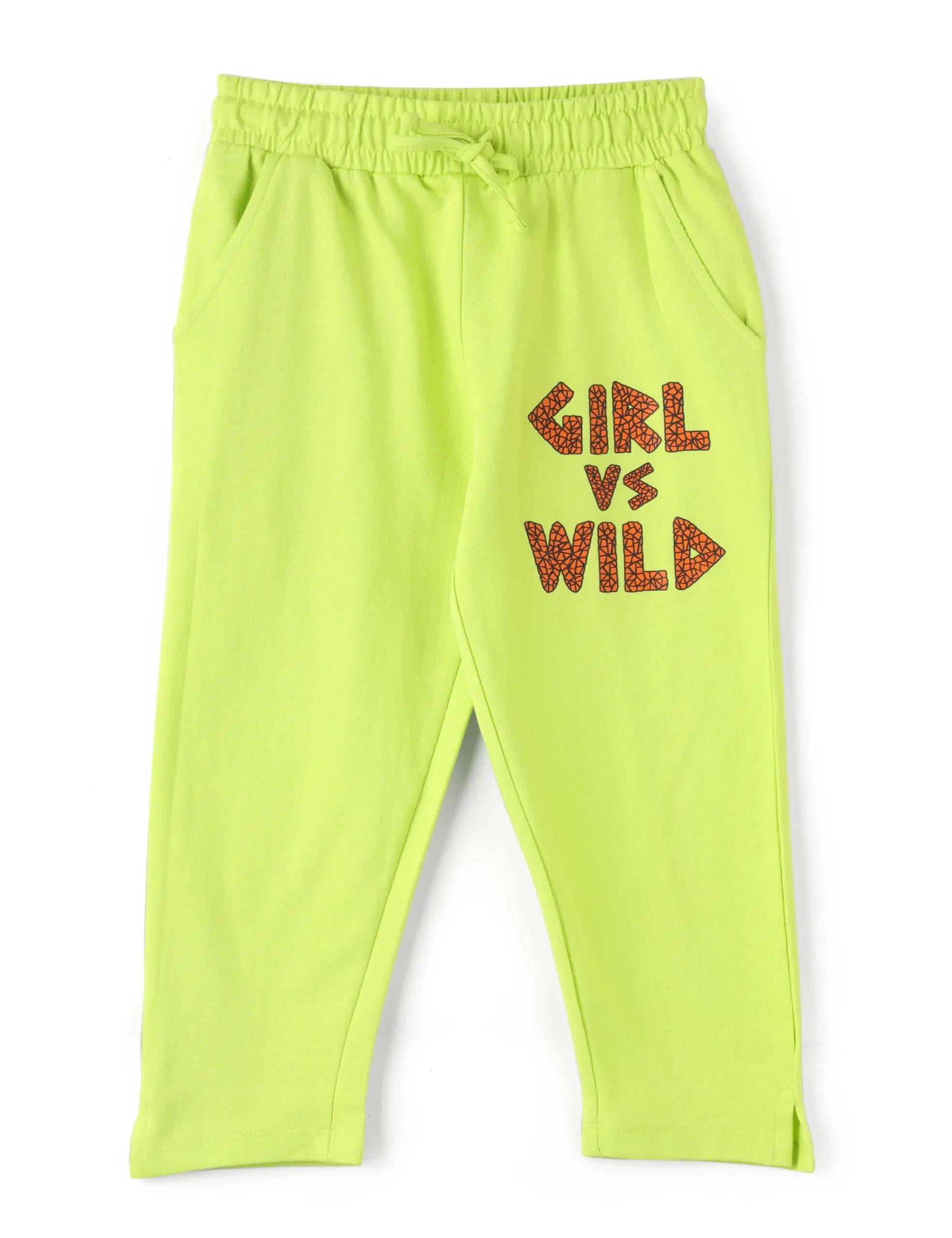 Mijoosh Pack of 1 Girls Cotton Capris ( Lemon ) Mijoosh Pack of 1 Girls Cotton Capris ( Lemon )