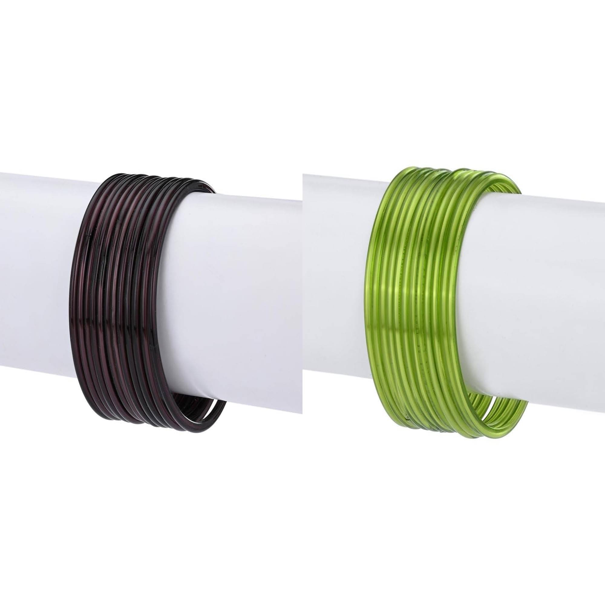 1st Time Multicolor Bangle Set ( Pack of 2 ) 1st Time Multicolor Bangle Set ( Pack of 2 )