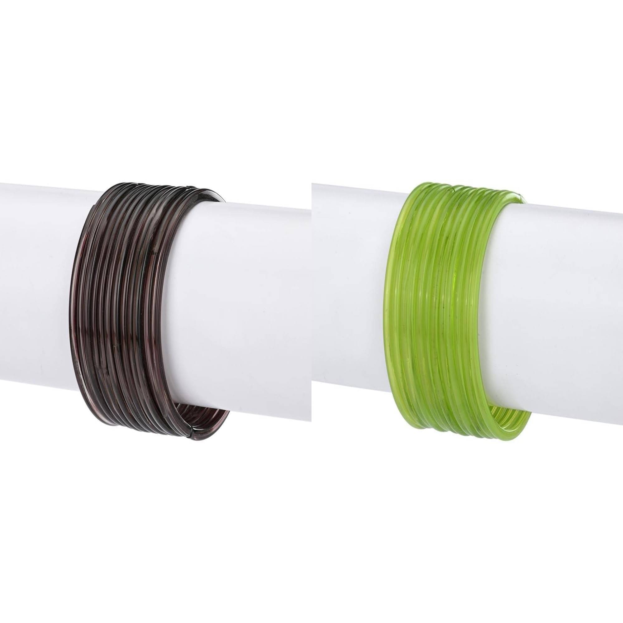 1st Time Multicolor Bangle Set ( Pack of 2 ) 1st Time Multicolor Bangle Set ( Pack of 2 )