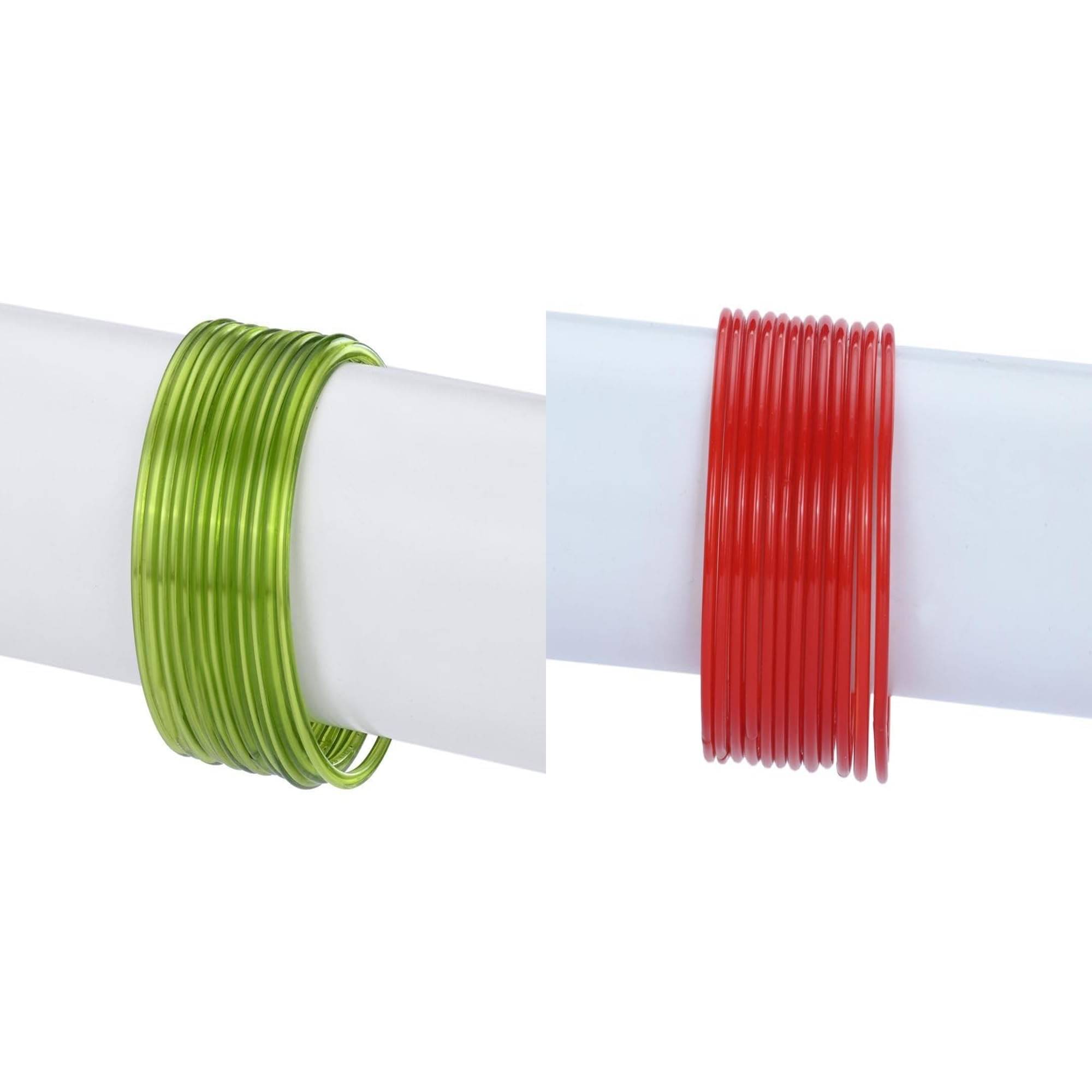     			1st Time Multicolor Bangle Set ( Pack of 2 )