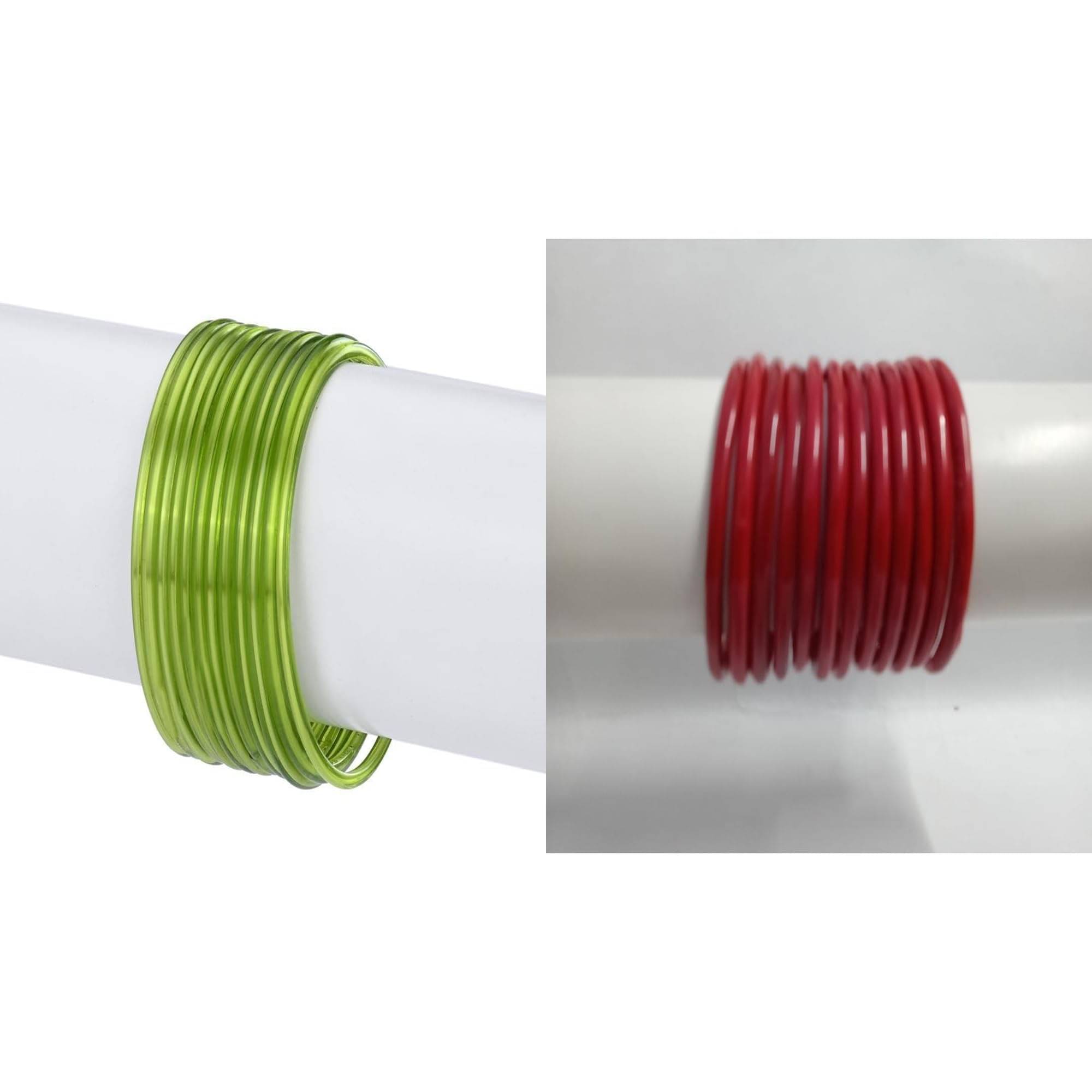 1st Time Multicolor Bangle Set ( Pack of 2 ) 1st Time Multicolor Bangle Set ( Pack of 2 )