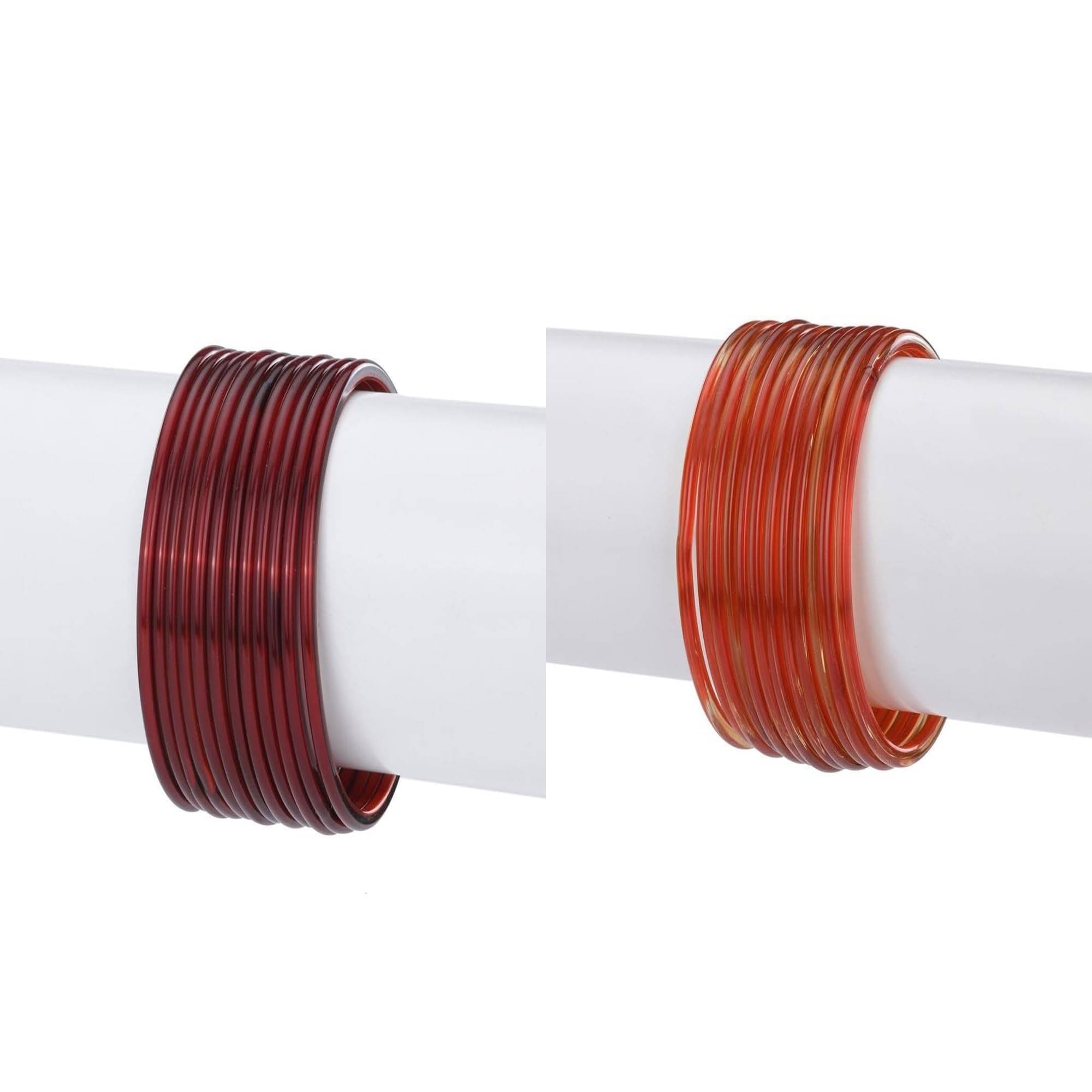     			1st Time Multicolor Bangle Set ( Pack of 2 )