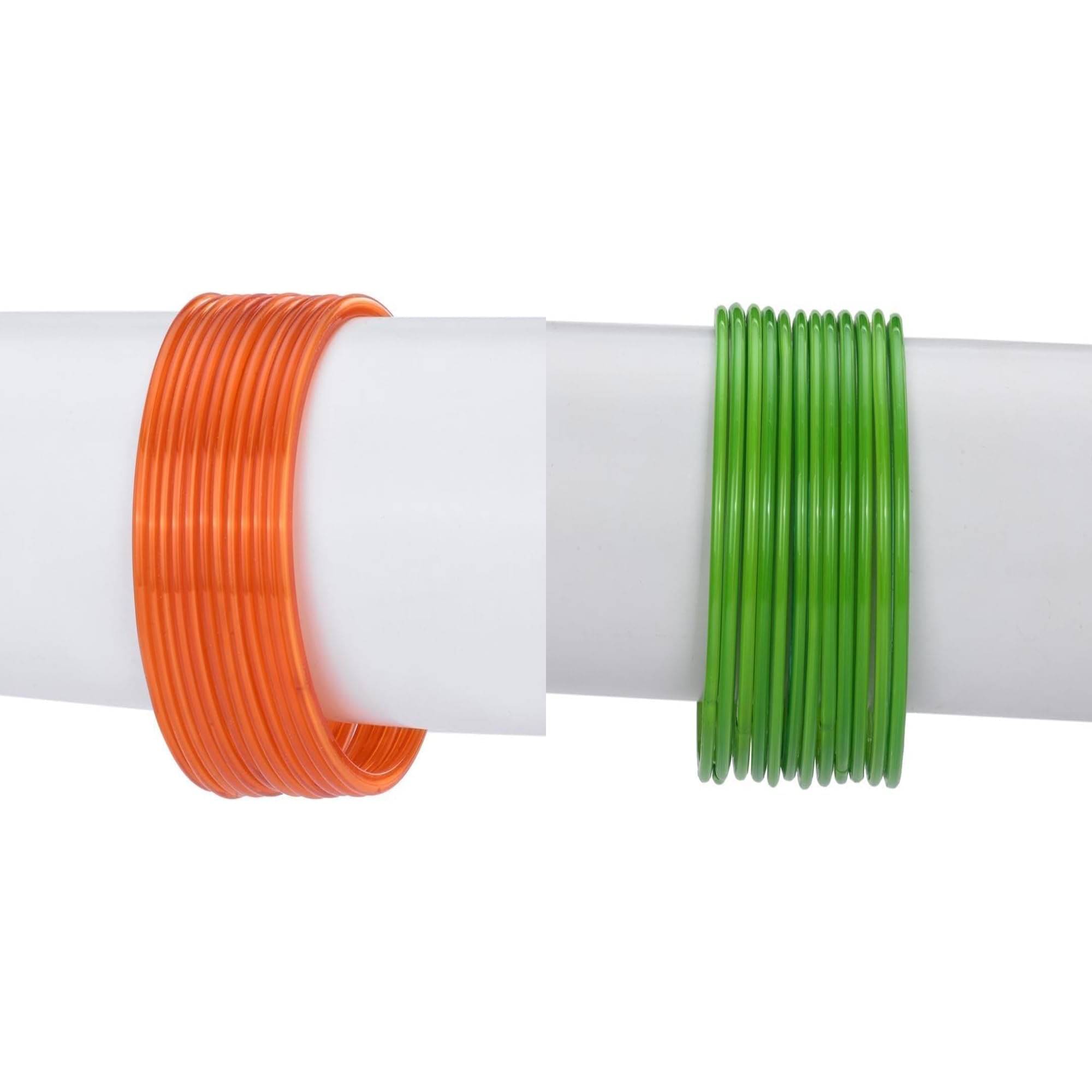     			1st Time Multicolor Bangle Set ( Pack of 2 )