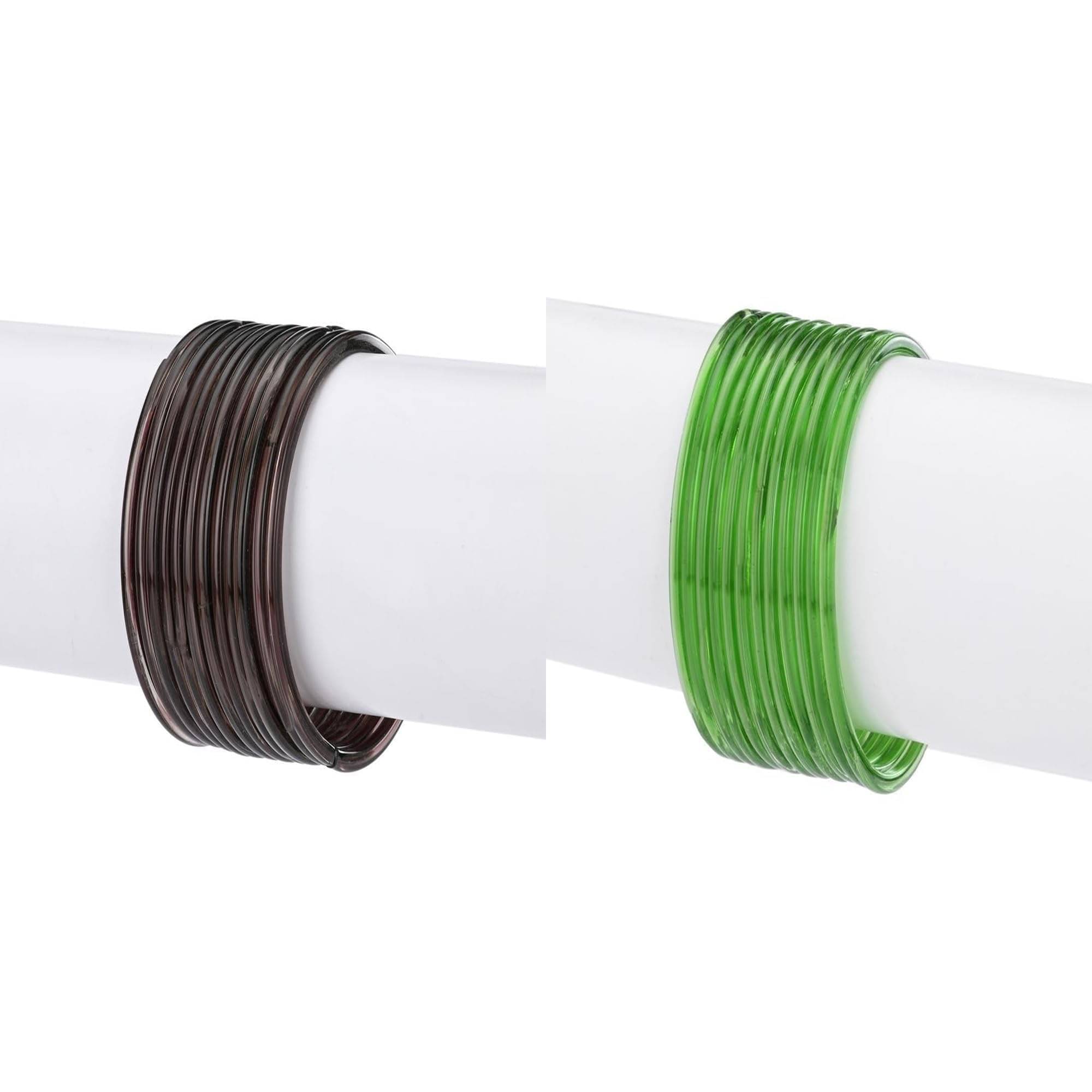    			1st Time Multicolor Bangle Set ( Pack of 2 )