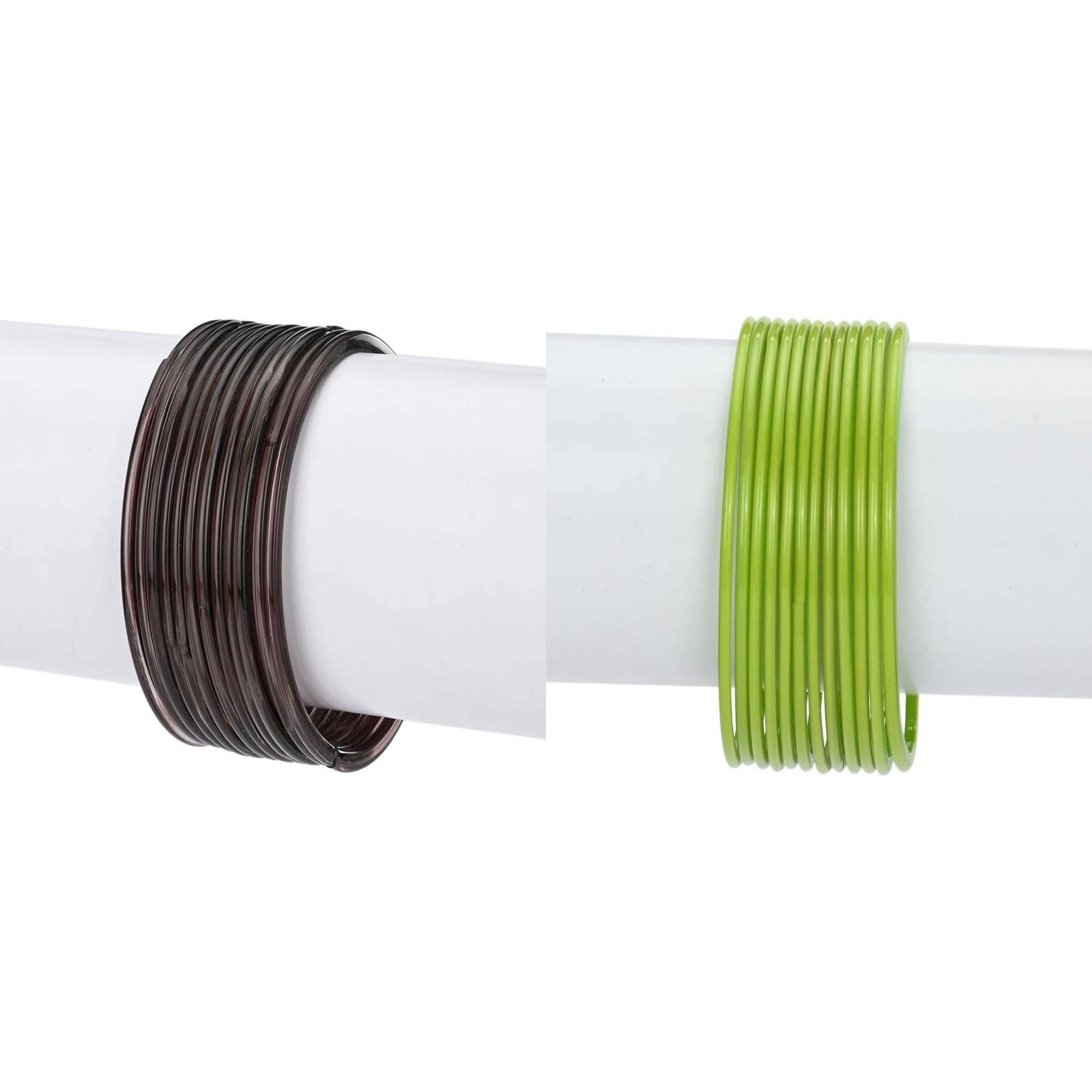    			1st Time Multicolor Bangle Set ( Pack of 2 )