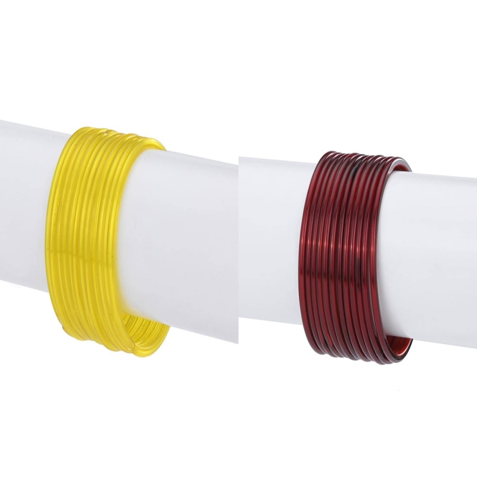 1st Time Multicolor Bangle Set ( Pack of 2 ) 1st Time Multicolor Bangle Set ( Pack of 2 )