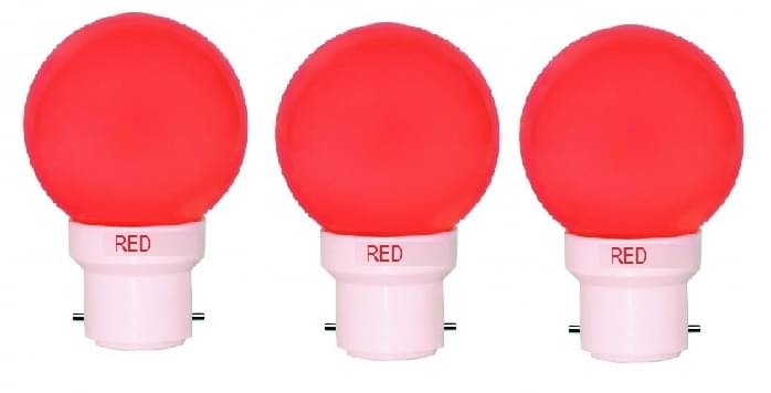     			AATMIYA ENERGY Red Night Lamp ( Pack of 3 )