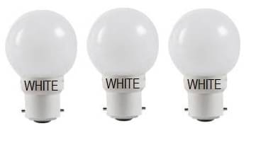     			AATMIYA ENERGY White Night Lamp ( Pack of 3 )