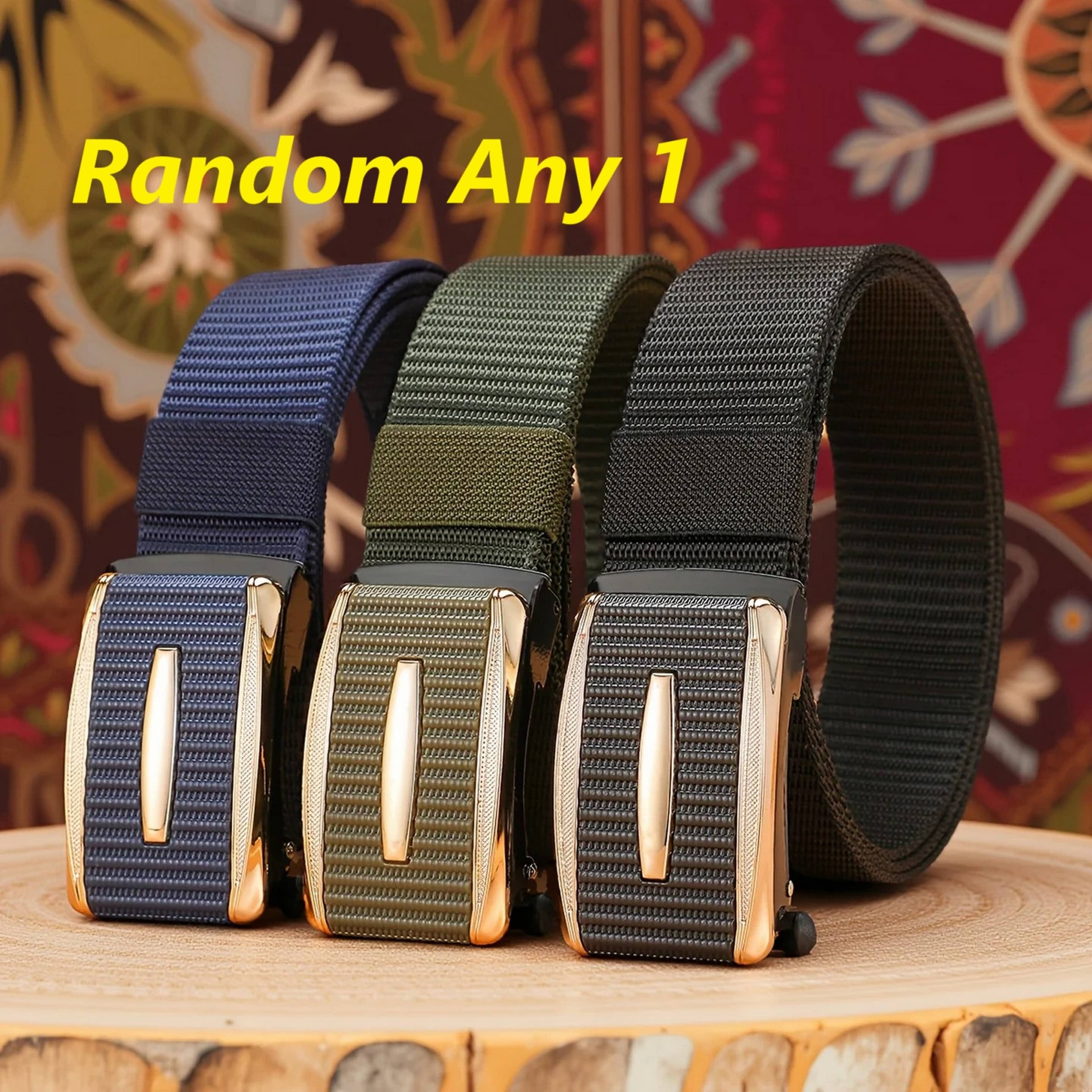 Infispace - Multicolor Polyester Men's Casual Belt ( Pack of 1 )