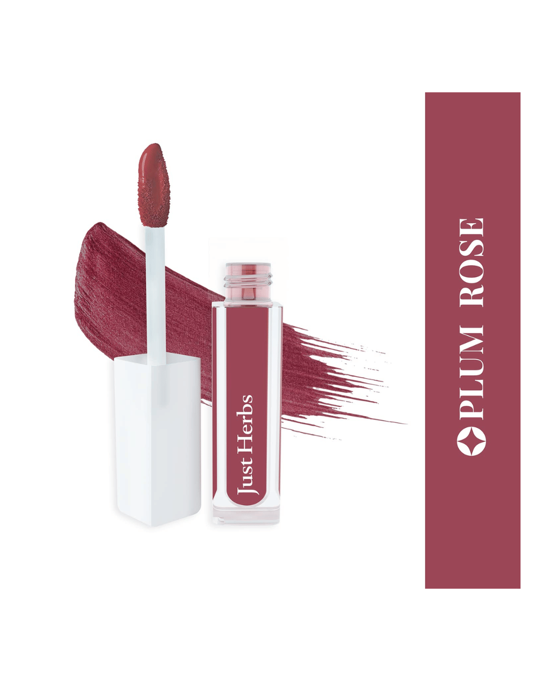 Just Herbs Plum Matte Waterproof Liquid Lipstick ( Pack of 1 ) Just Herbs Plum Matte Waterproof Liquid Lipstick ( Pack of 1 )