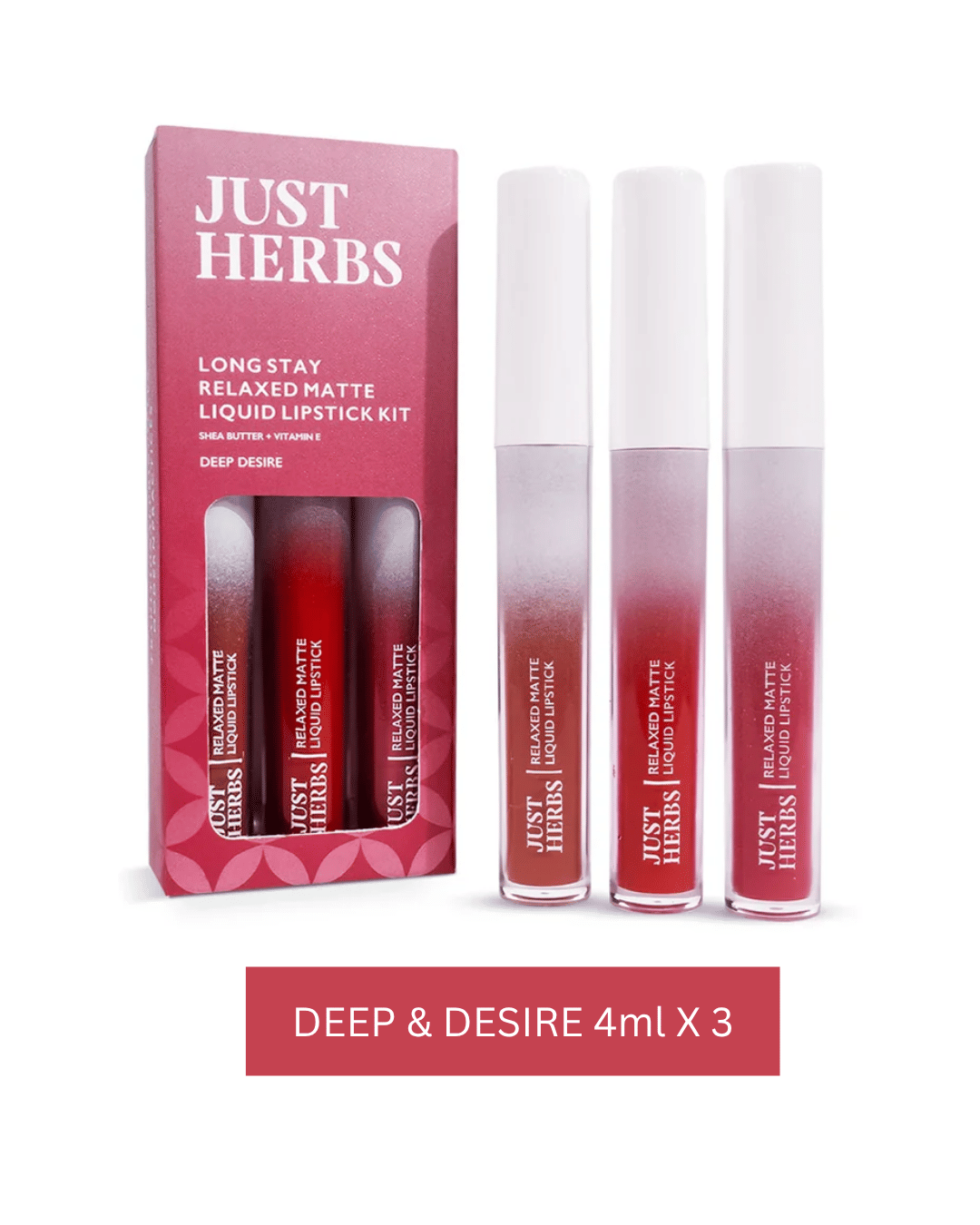 Just Herbs Red Matte Non Sticky Liquid Lipstick ( Pack of 1 ) Just Herbs Red Matte Non Sticky Liquid Lipstick ( Pack of 1 )