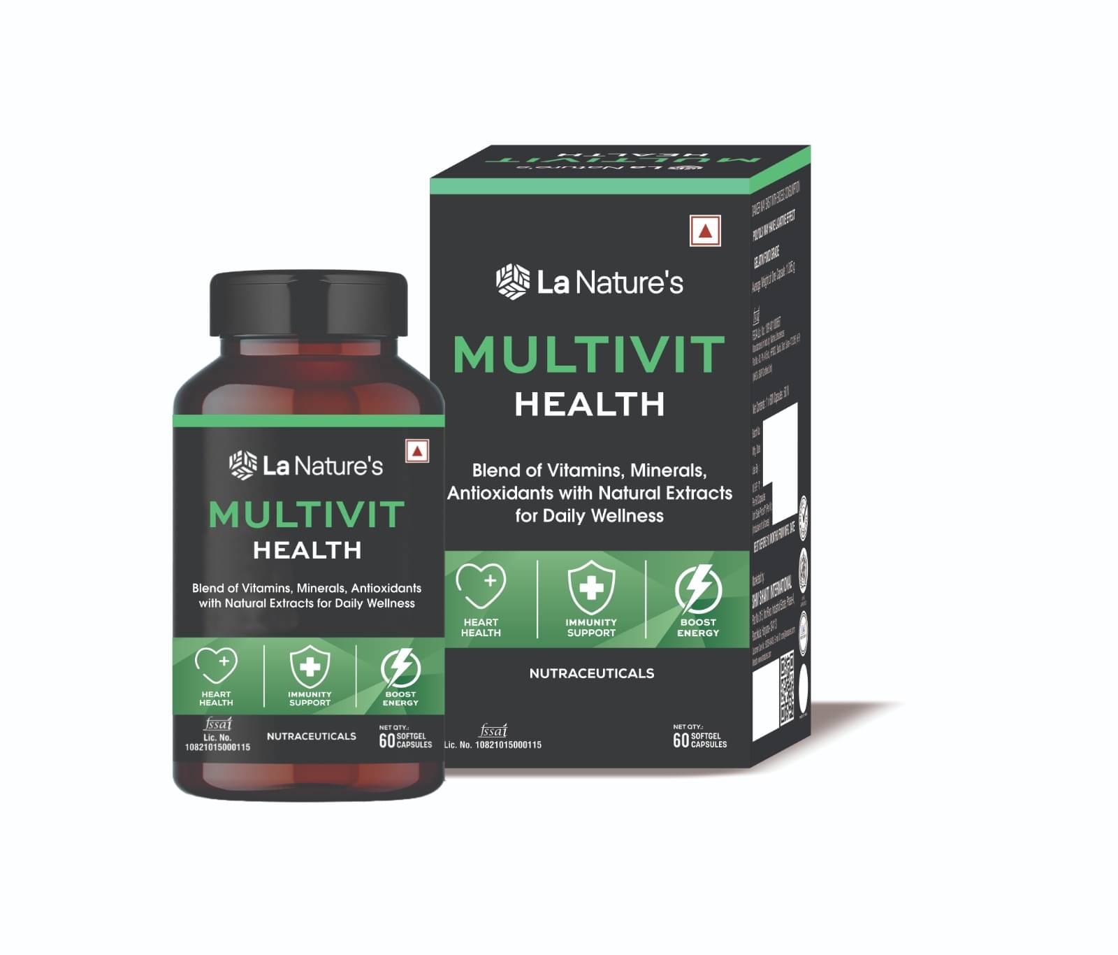     			La Nature's Multivitamins For Men & Women ( Pack of 1 )