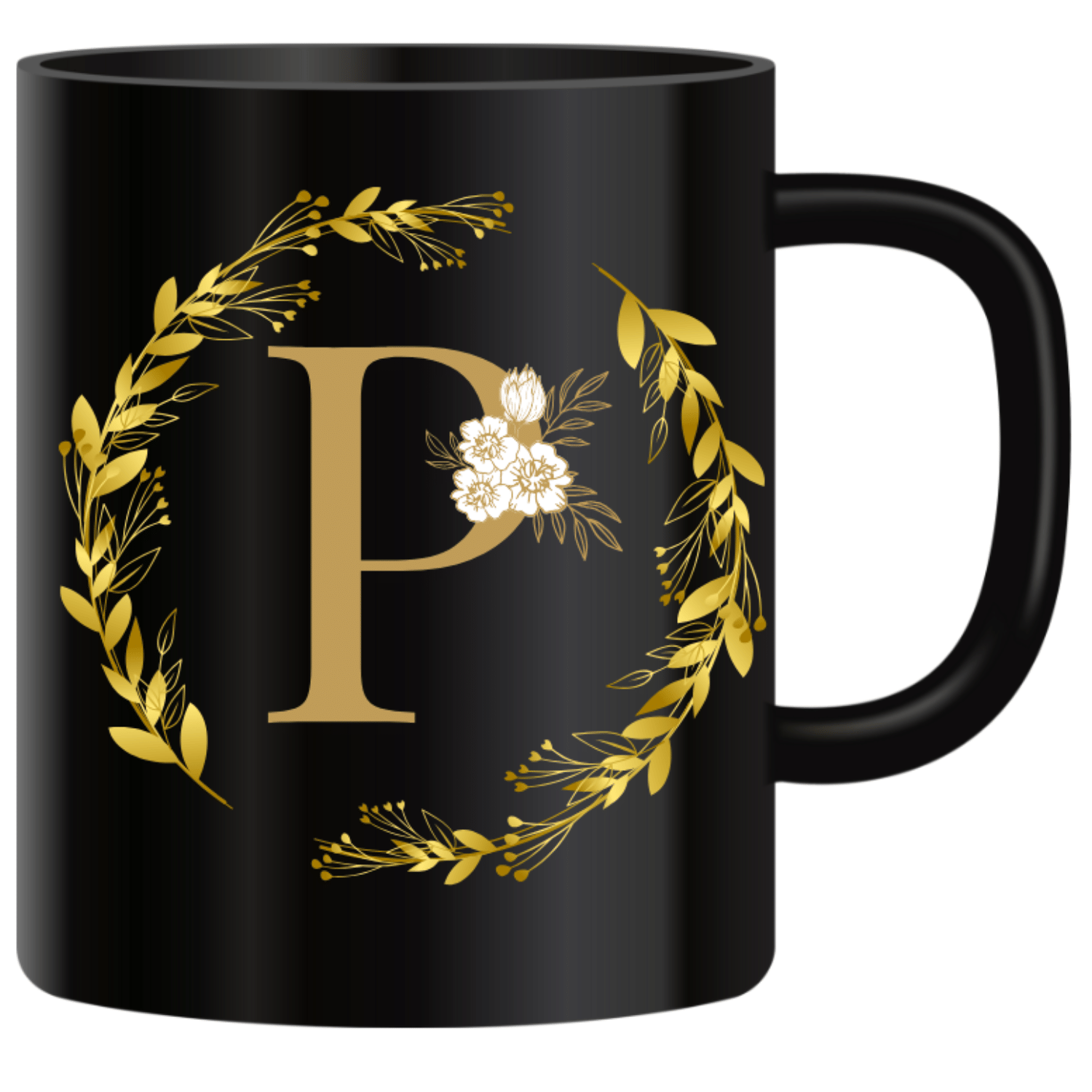     			Ridaa Printed Mug P Ceramic Coffee Mug 350 mL ( Pack of 1 )