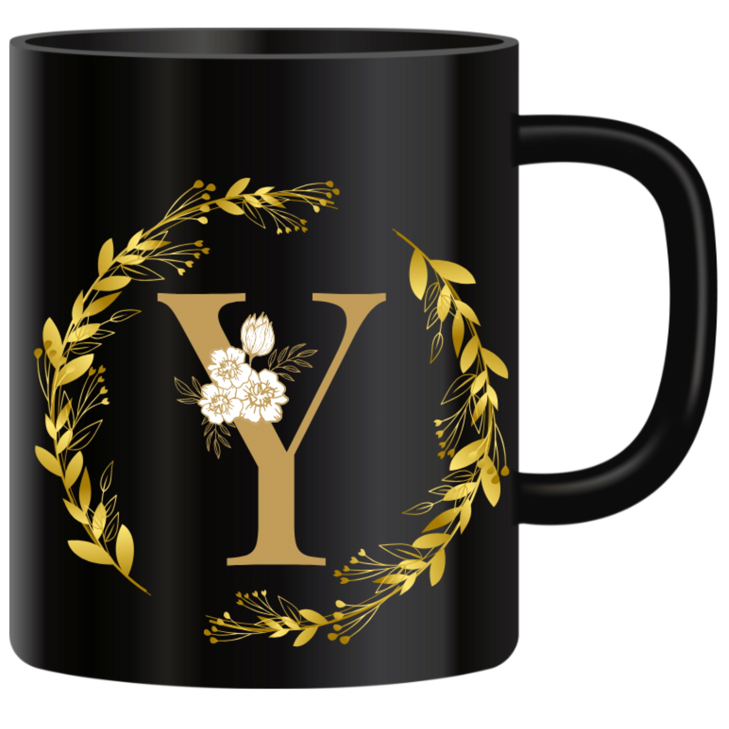     			Ridaa Printed Mug Y Ceramic Coffee Mug 350 mL ( Pack of 1 )