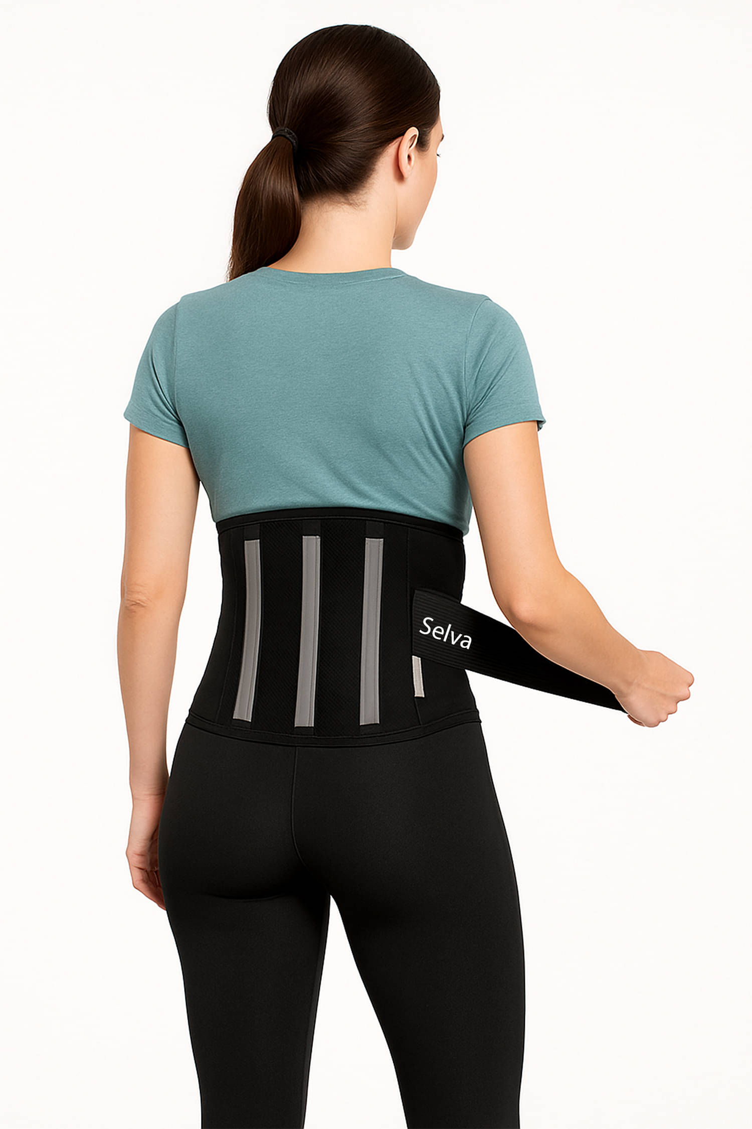 Selva Black Back Support ( Pack of 1 ) Selva Black Back Support ( Pack of 1 )