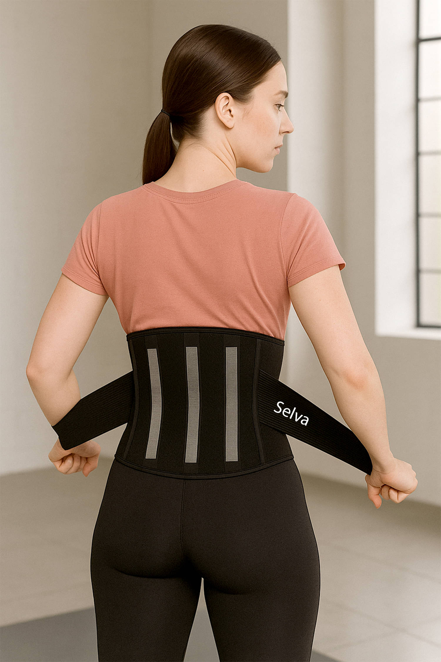     			Selva LS Belt Back Pain Relief (Waist & Back Support) Abdominal Support Free Size