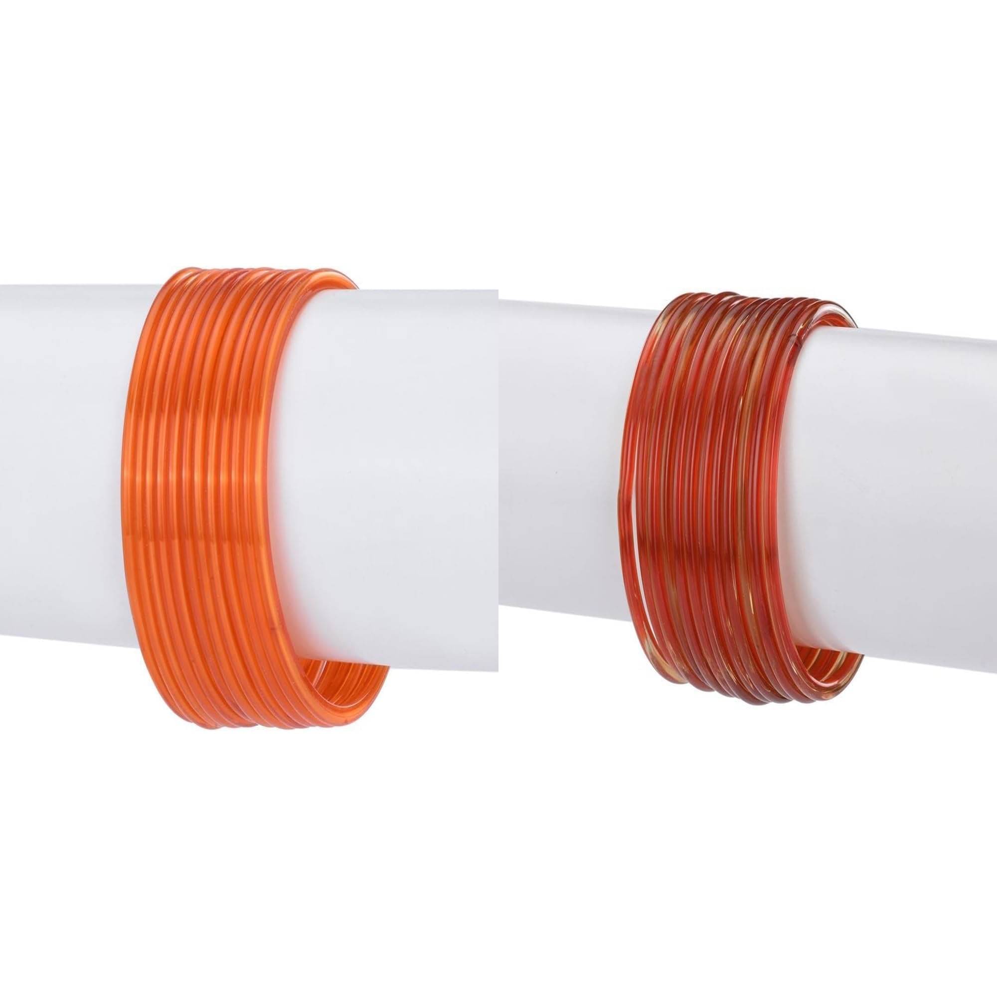    			Somil Multicolor Bangle Set ( Pack of 2 )