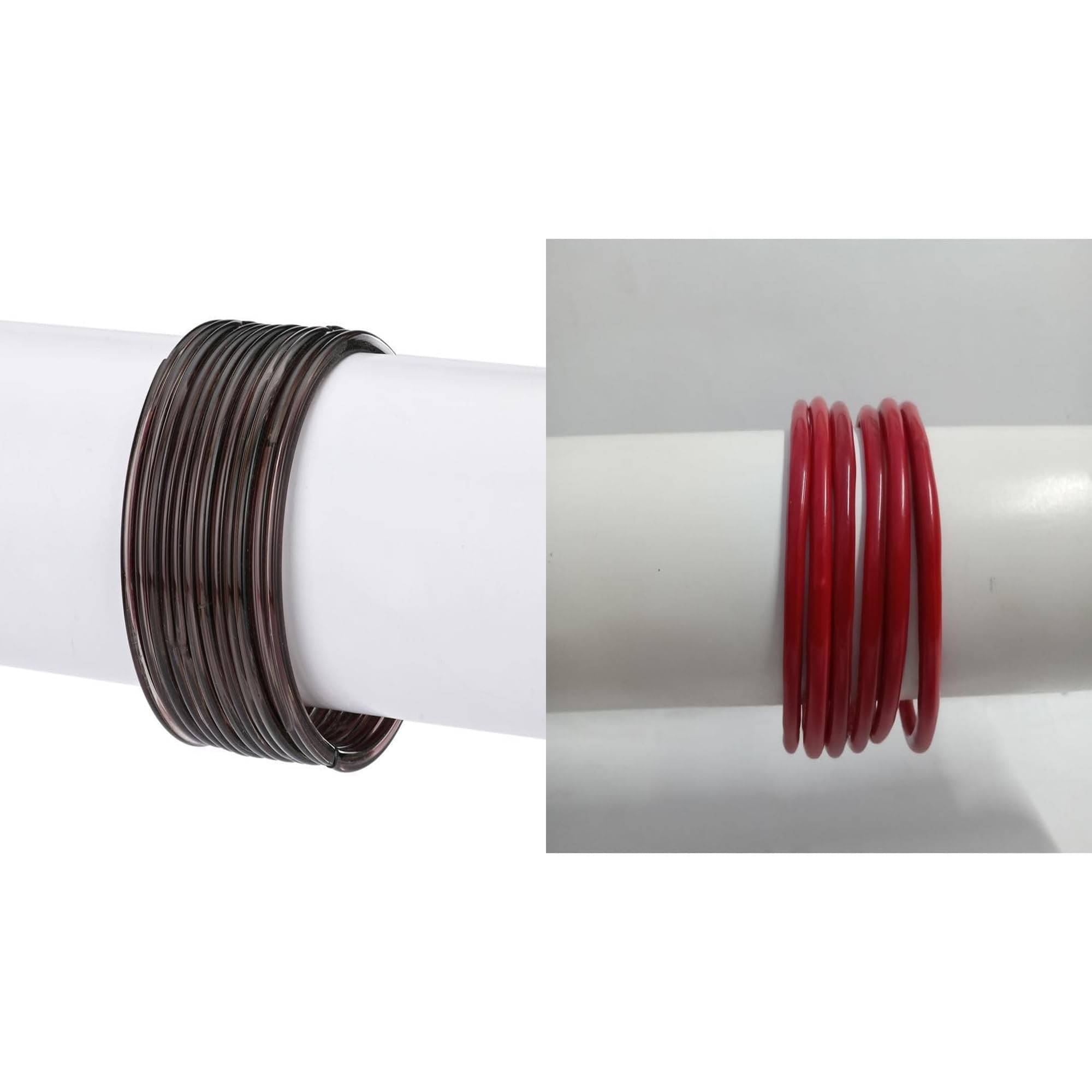 Somil Multicolor Bangle Set ( Pack of 2 ) Somil Multicolor Bangle Set ( Pack of 2 )