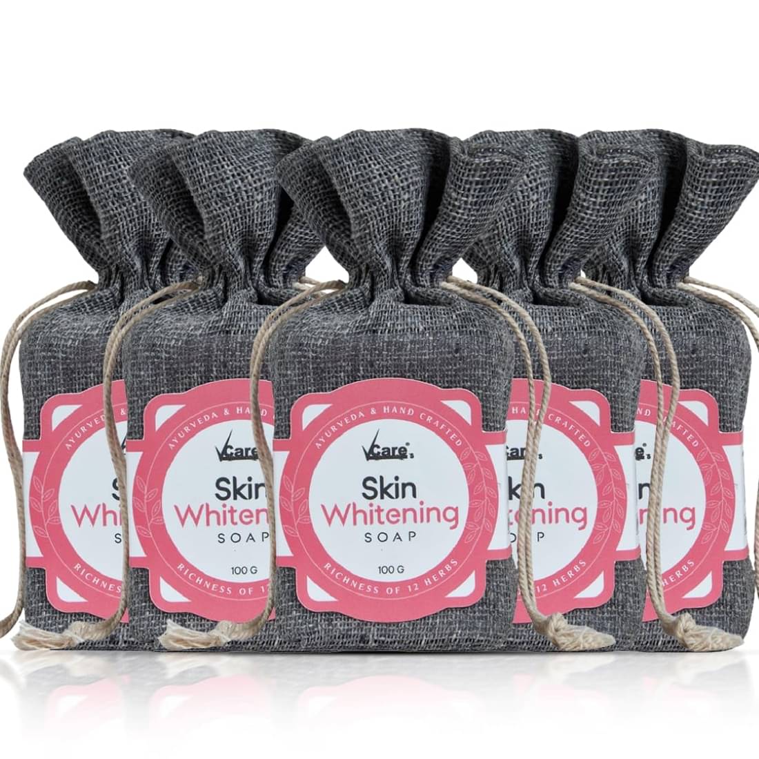     			VCare Skin Whitening Soap for All Skin Type ( Pack of 5 )
