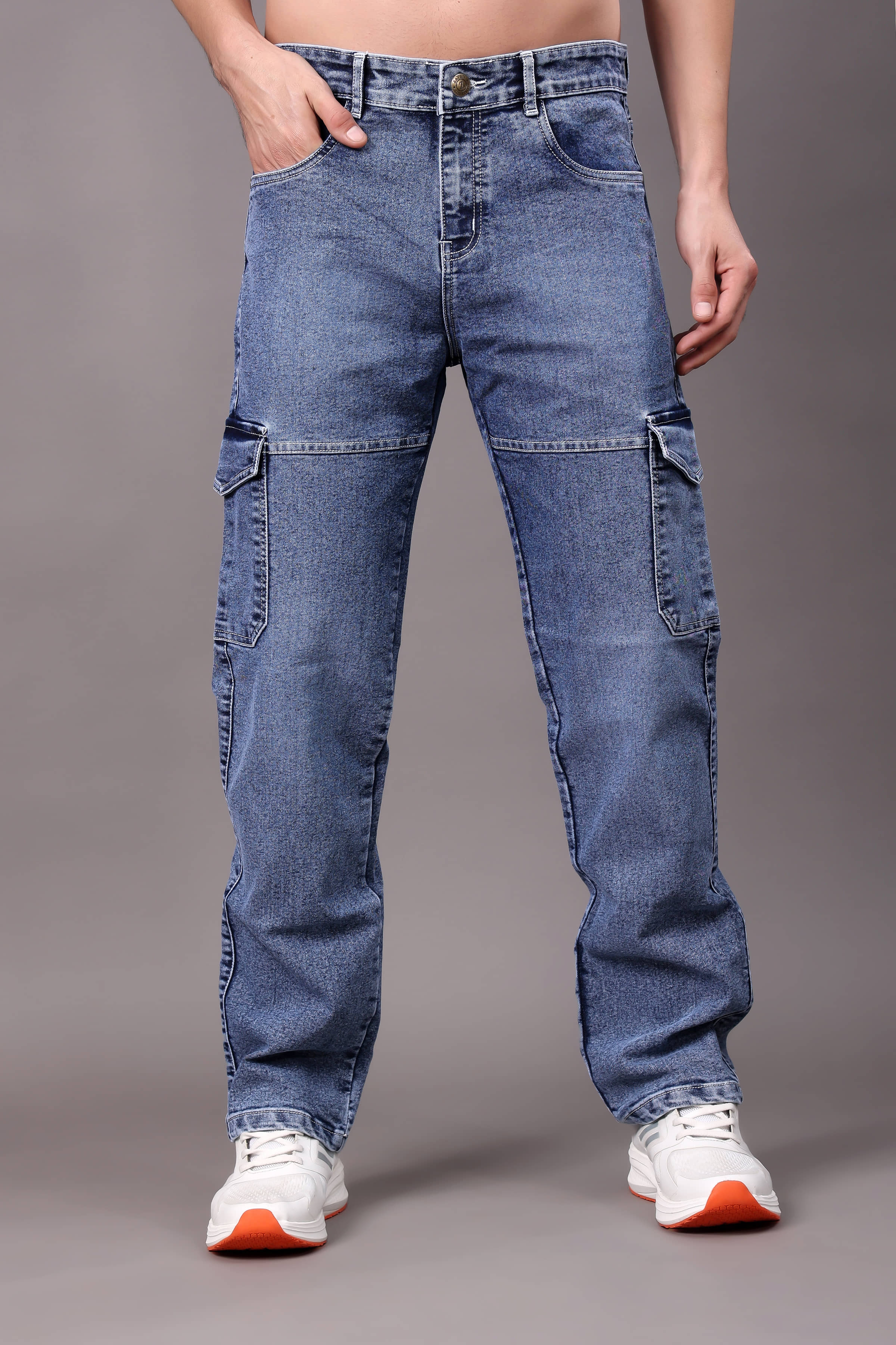 ZAYSH Regular Fit Basic Men's Jeans - Blue ( Pack of 1 ) - Jeans | Buy online on ZillyBuy