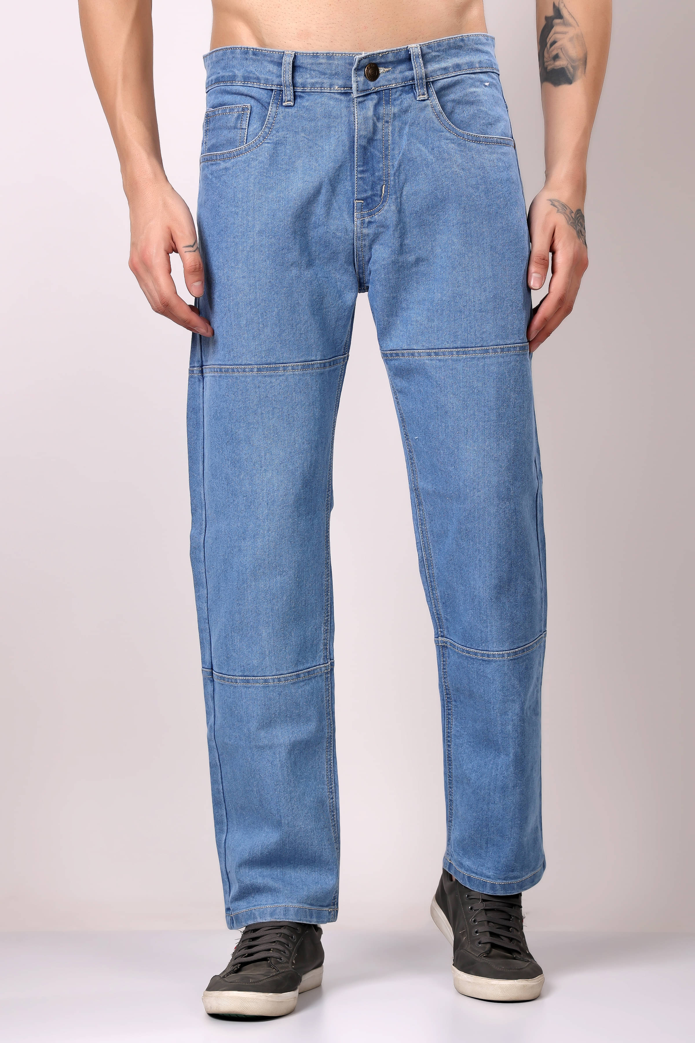     			ZAYSH Regular Fit Basic Men's Jeans - Light Blue ( Pack of 1 )