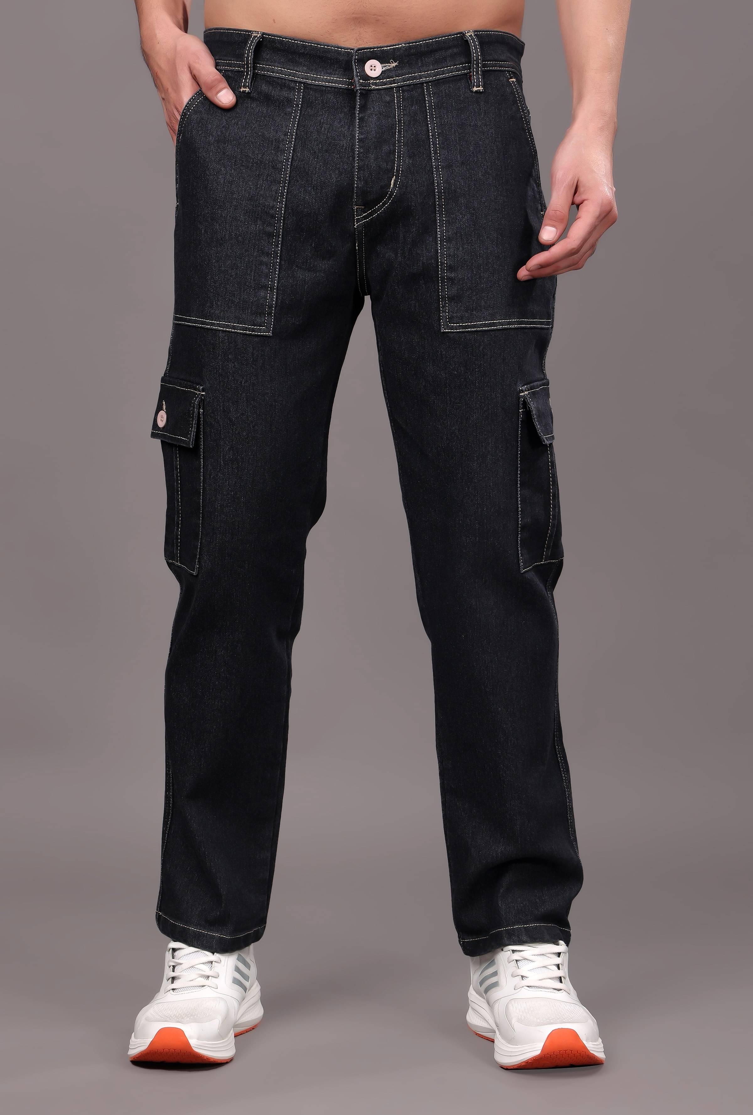 ZAYSH Regular Fit Basic Men's Jeans - Dark Grey ( Pack of 1 ) ZAYSH Regular Fit Basic Men's Jeans - Dark Grey ( Pack of 1 )