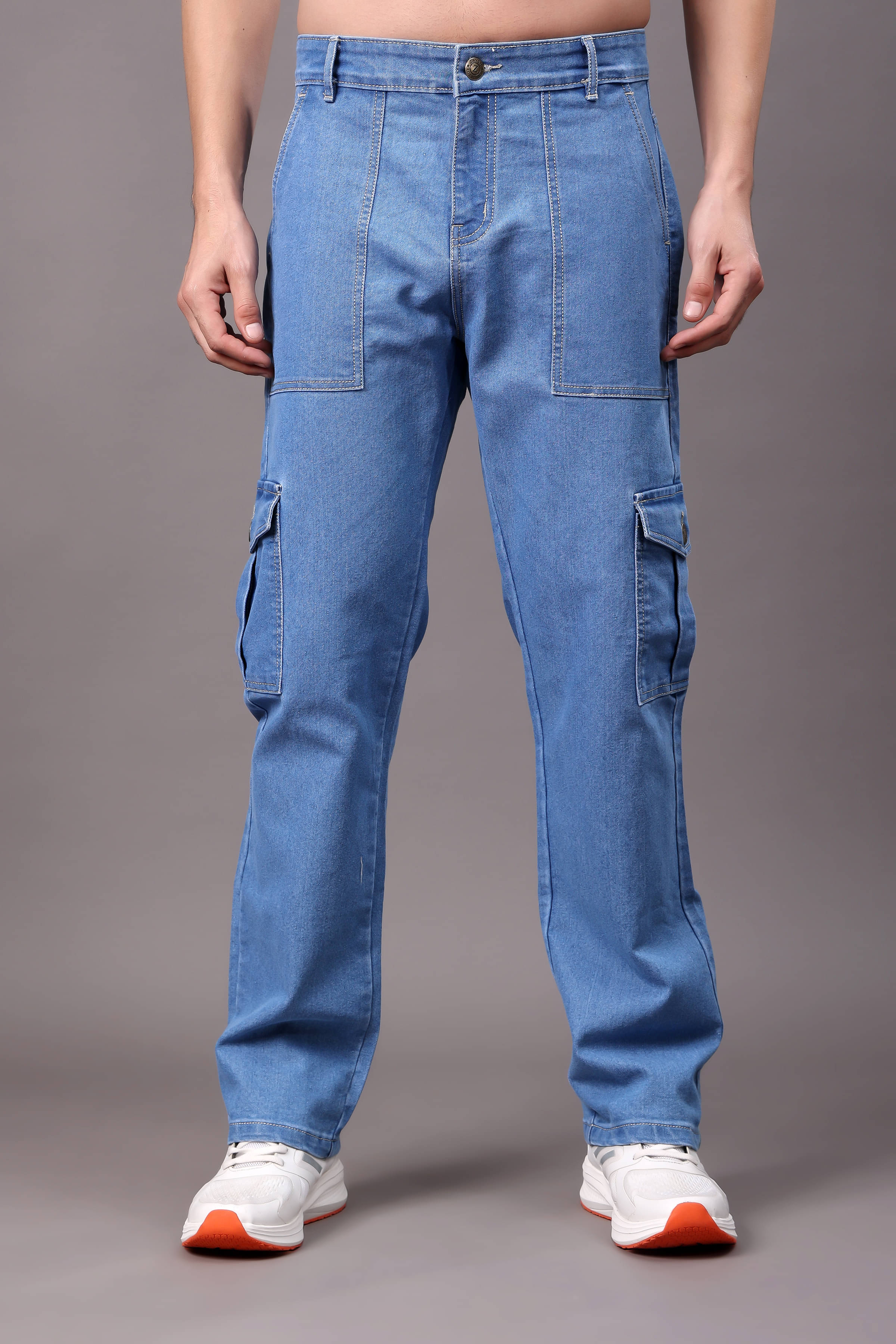     			ZAYSH Regular Fit Basic Men's Jeans - Light Blue ( Pack of 1 )