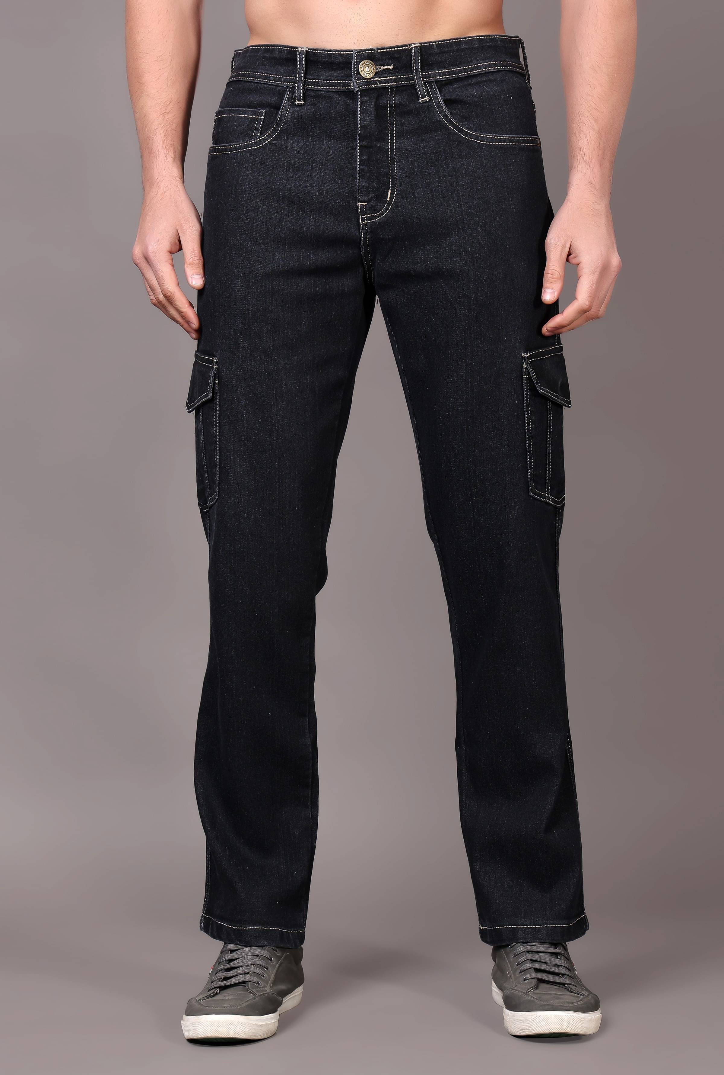     			ZAYSH Regular Fit Basic Men's Jeans - Dark Grey ( Pack of 1 )
