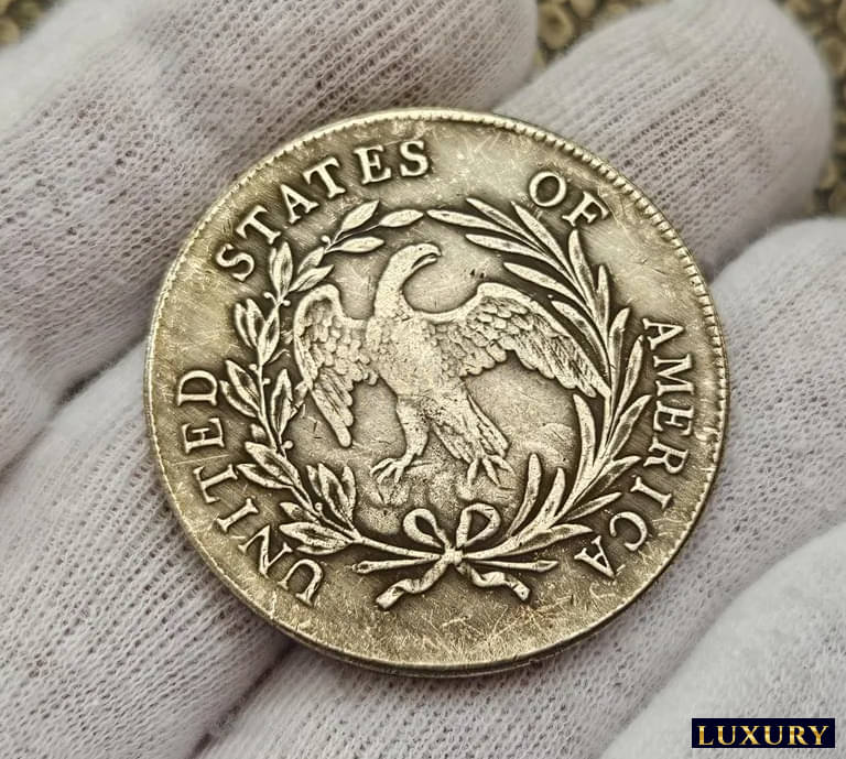 1796 One Dollar (Eagle) United States of America Rare Collectible Coin 1796 One Dollar (Eagle) United States of America Rare Collectible Coin