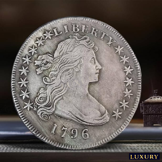 1796 One Dollar (Eagle) United States of America Rare Collectible Coin 1796 One Dollar (Eagle) United States of America Rare Collectible Coin
