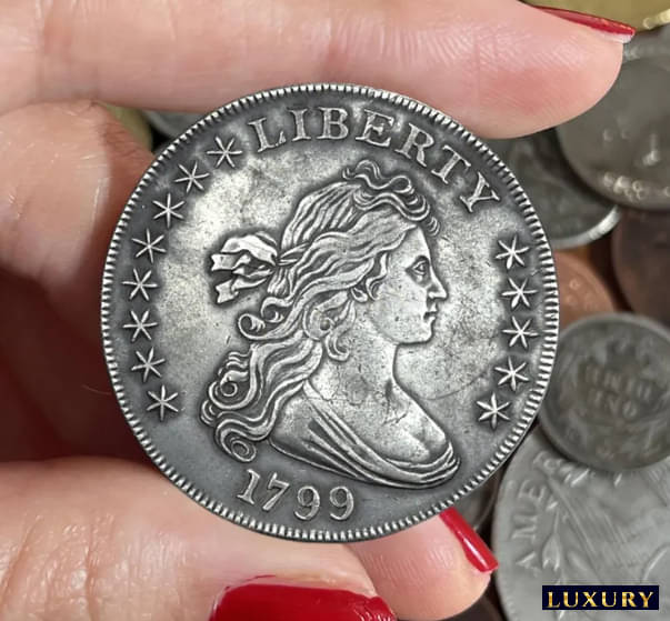 1799 One Dollar (Eagle) United States of America Rare Collectible Coin 1799 One Dollar (Eagle) United States of America Rare Collectible Coin