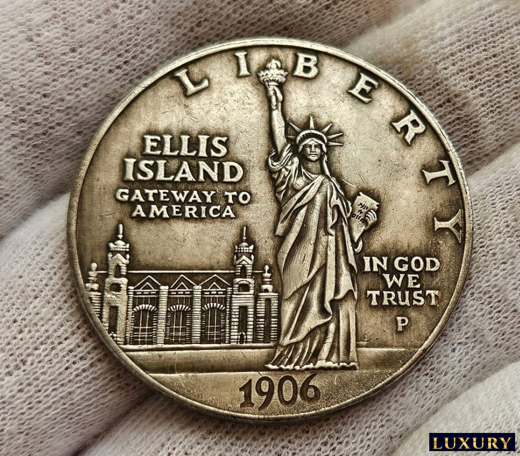     			Big 1906 One Dollar (Statue of Liberty), United States of America Rare Collectible Coin