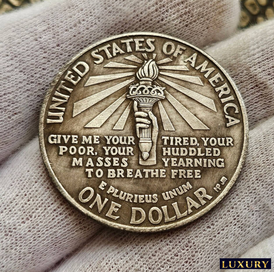 Big 1906 One Dollar (Statue of Liberty), United States of America Rare Collectible Coin Big 1906 One Dollar (Statue of Liberty), United States of America Rare Collectible Coin
