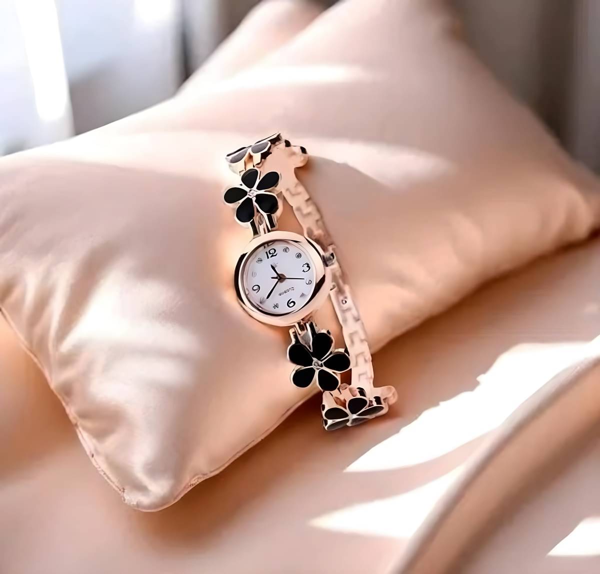     			Cosmic White Dial Analog Girls Watch ( Pack of 1 )