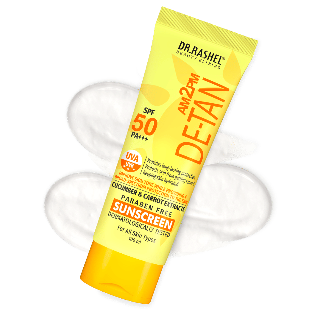     			DR.RASHEL Sunscreen Cream For All Skin Type ( Pack of 1 )