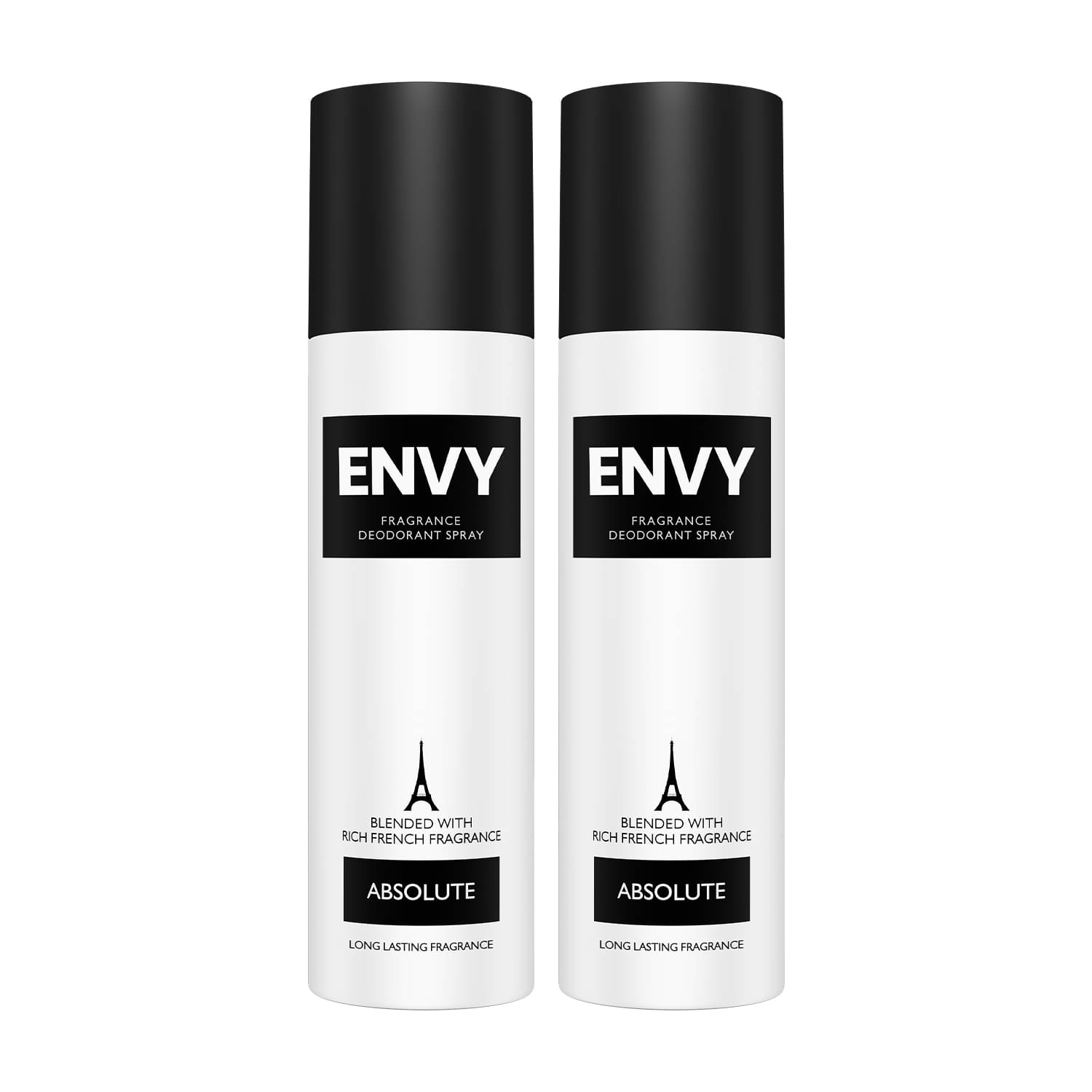     			Envy Absolute 120 ml Each Deodorant Spray for Men 240 ml ( Pack of 2 )