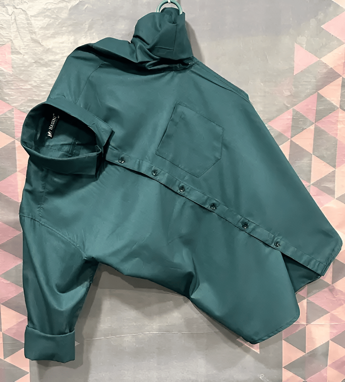 GENERIC 0 Cotton Blend Regular Fit Solids Full Sleeves Men's Casual Shirt - Teal ( Pack of 1 )     			GENERIC 0 Cotton Blend Regular Fit Solids Full Sleeves Men's Casual Shirt - Teal ( Pack of 1 )