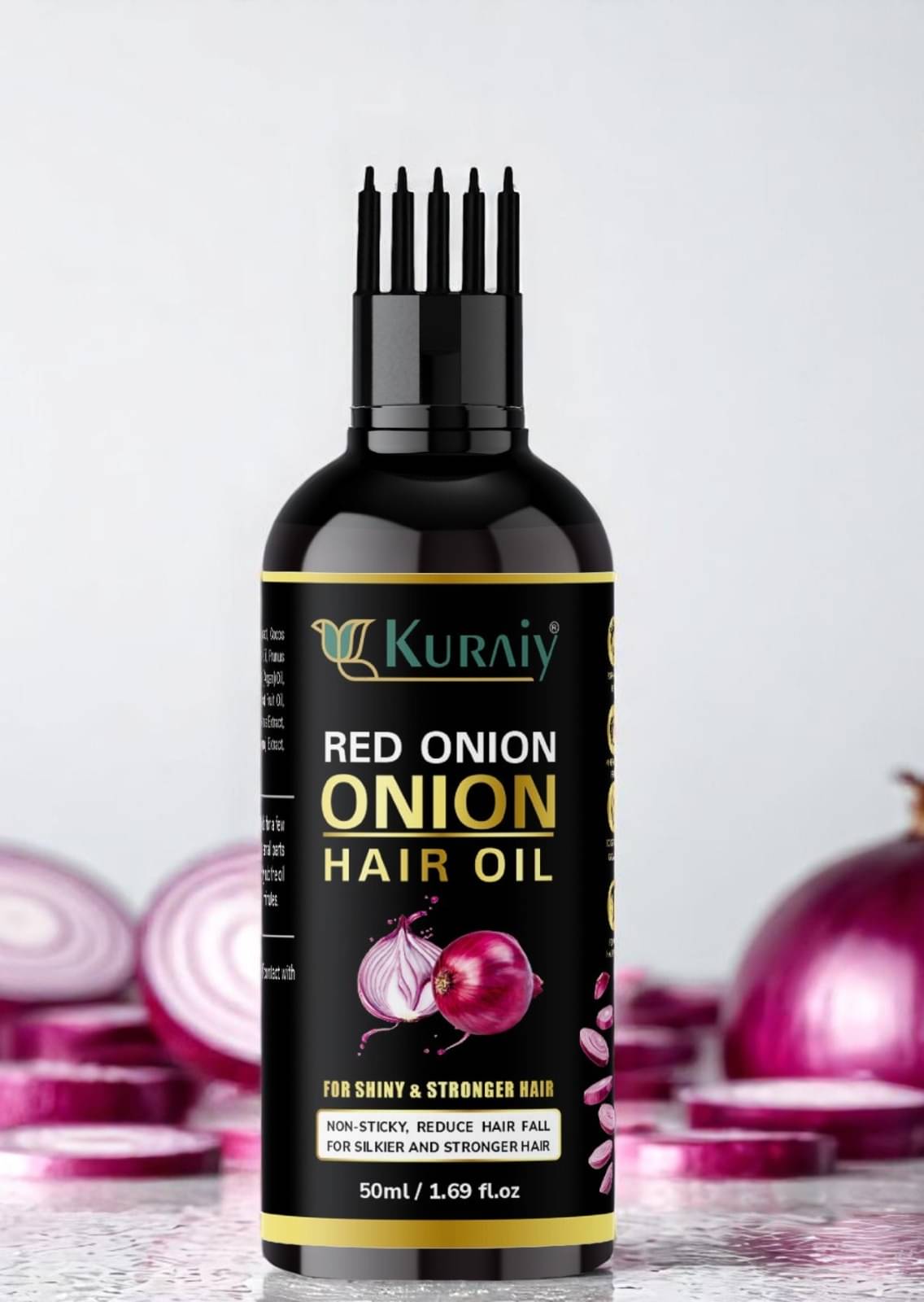 KURAIY Anti Dandruff Onion Oil 50 ml ( Pack of 1 ) KURAIY Anti Dandruff Onion Oil 50 ml ( Pack of 1 )