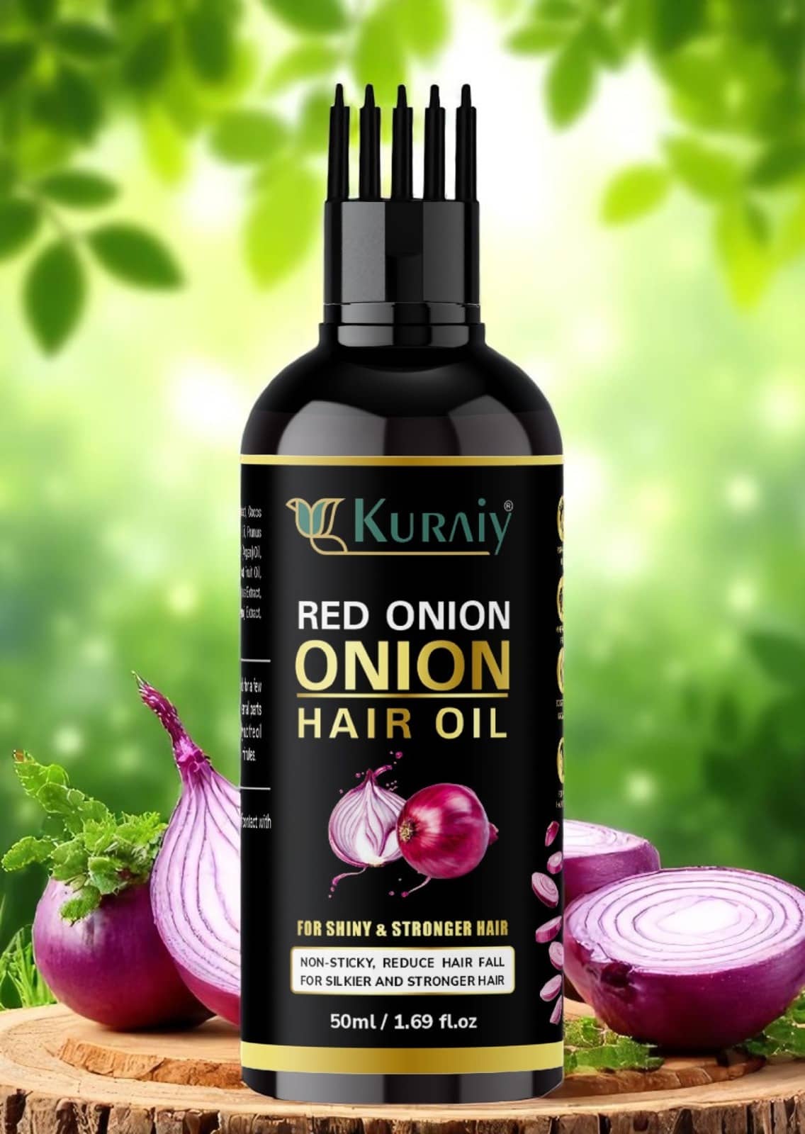 KURAIY Anti Hair Fall Onion Oil 50 ml ( Pack of 1 )
