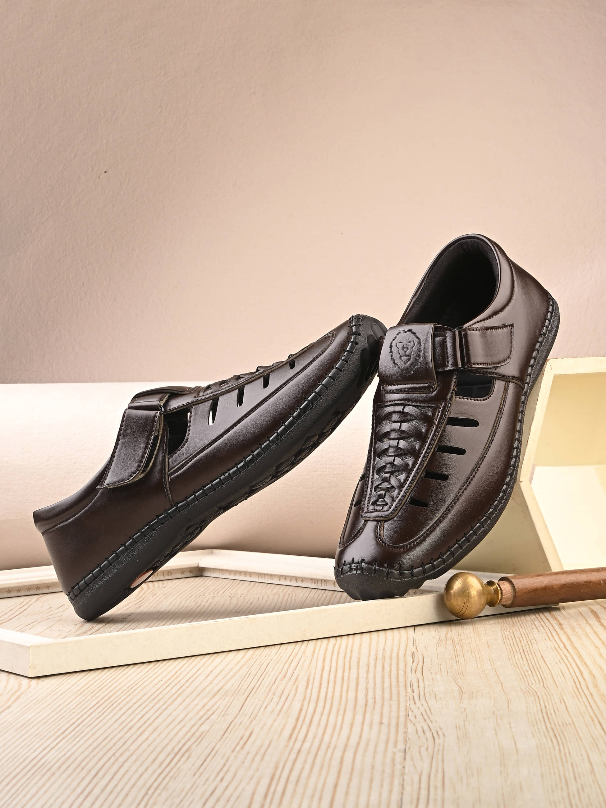 Kastava - Brown Men's Sandals