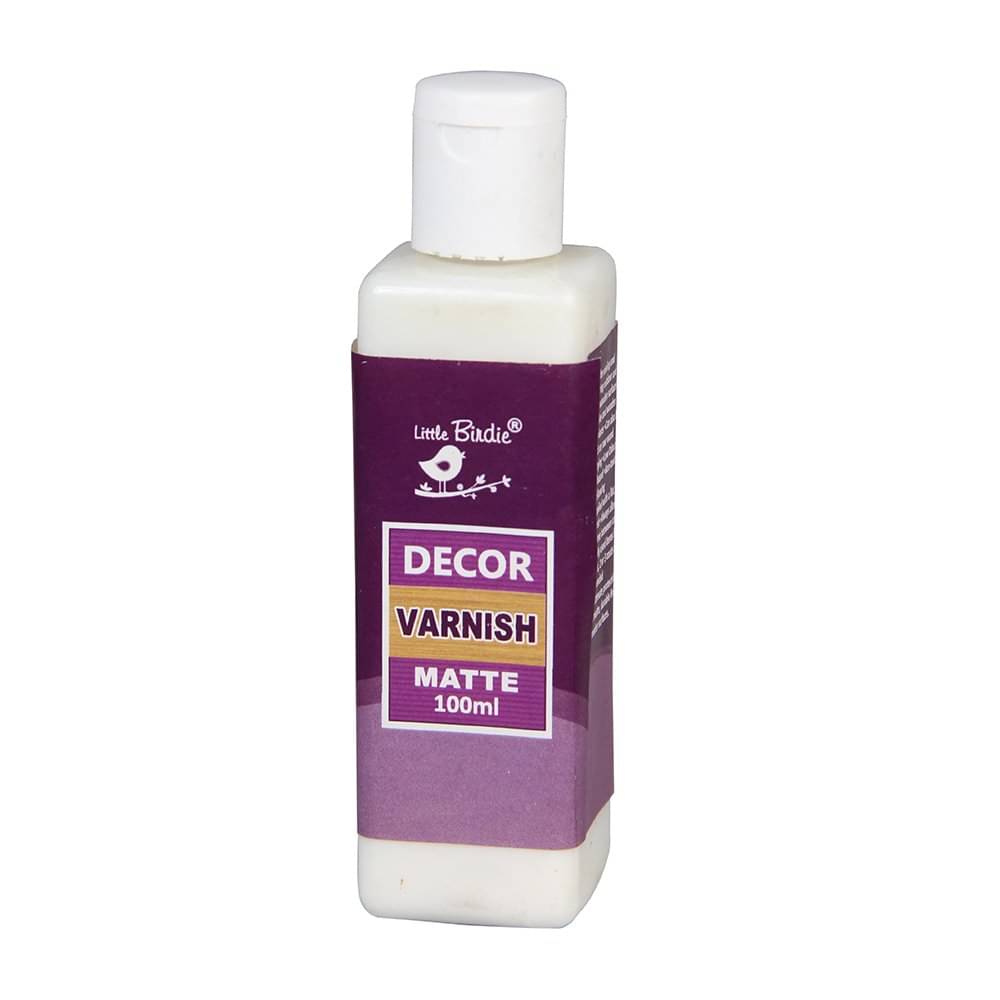     			Little Birdie Decor Varnish Matte 100ml Bottle