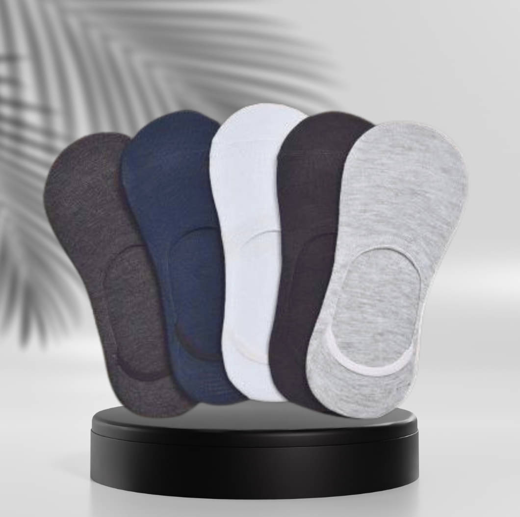MJE Pack of 5 Men's Cotton Blend Low Cut Socks ( Multicolor )     			MJE Pack of 5 Men's Cotton Blend Low Cut Socks ( Multicolor )