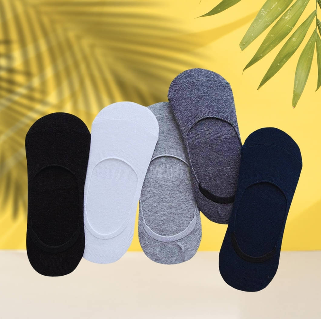 MJE Pack of 5 Men's Cotton Blend Low Cut Socks ( Multicolor )     			MJE Pack of 5 Men's Cotton Blend Low Cut Socks ( Multicolor )