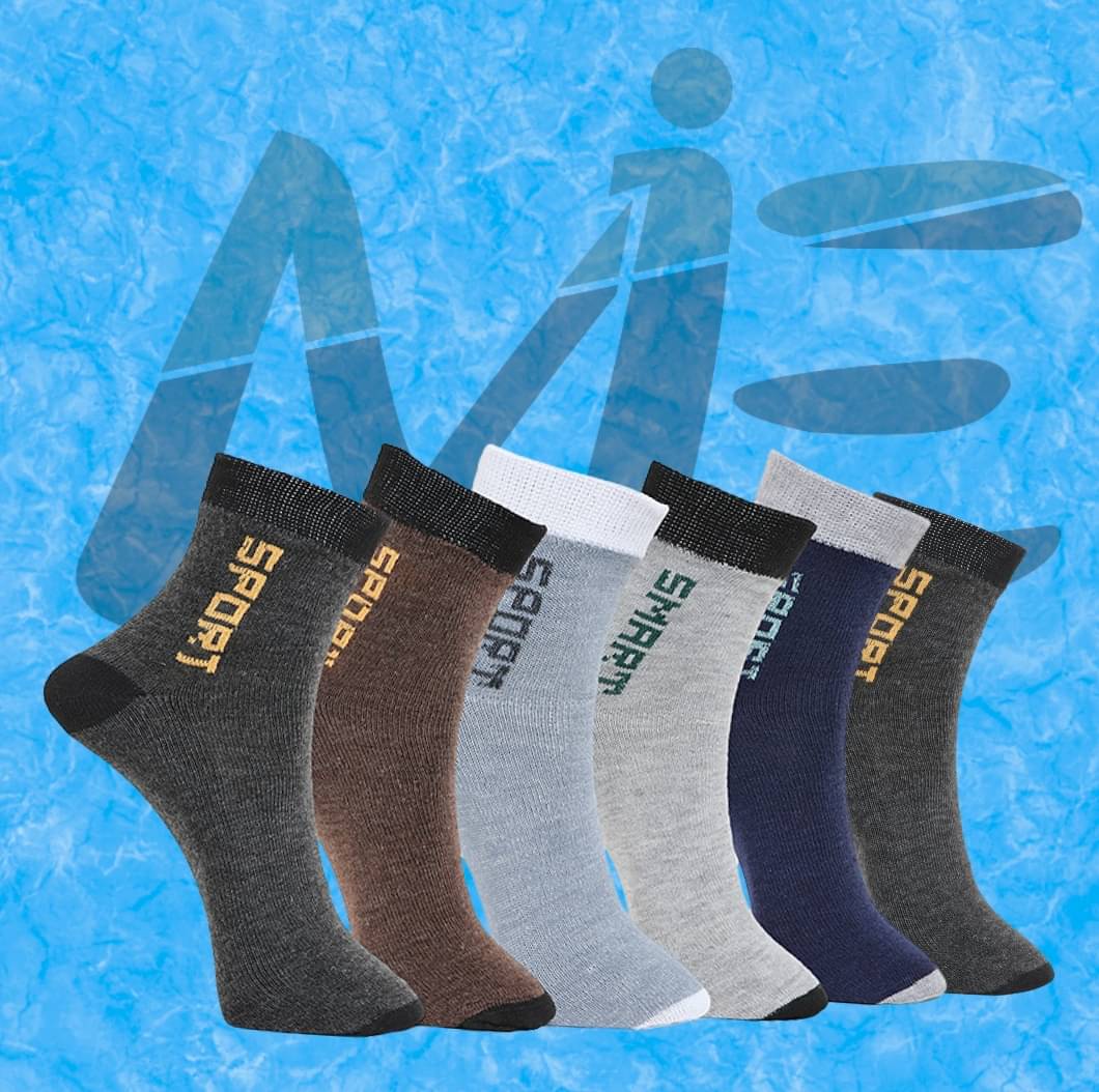 MJE Pack of 6 Men's Cotton Blend Ankle Length Socks ( Multicolor )     			MJE Pack of 6 Men's Cotton Blend Ankle Length Socks ( Multicolor )
