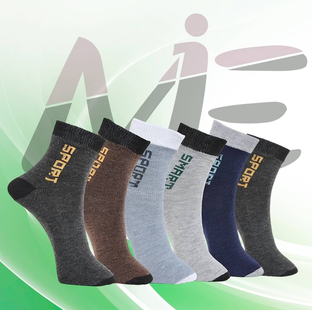 MJE Pack of 6 Men's Cotton Blend Ankle Length Socks ( Multicolor )     			MJE Pack of 6 Men's Cotton Blend Ankle Length Socks ( Multicolor )
