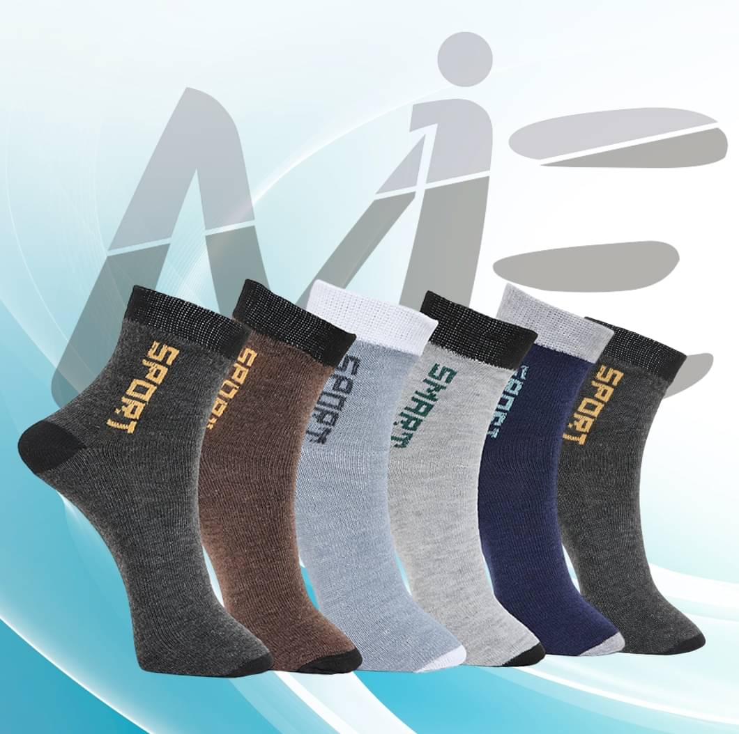 MJE Pack of 6 Men's Cotton Blend Ankle Length Socks ( Multicolor )     			MJE Pack of 6 Men's Cotton Blend Ankle Length Socks ( Multicolor )