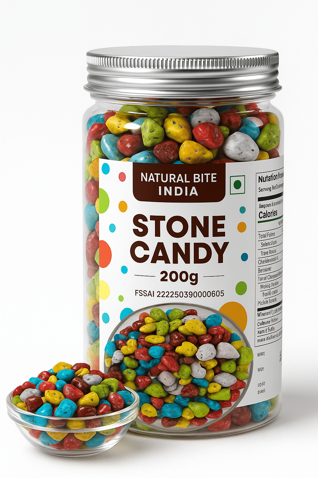     			NATURAL BITE INDIA Stone Caramel Candies 200 gm
