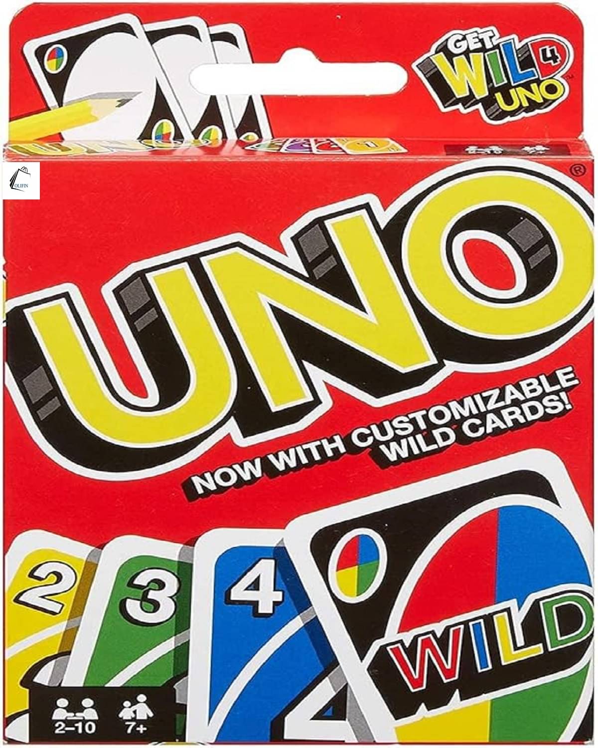 OLIFIN Uno Playing Card Game for 7 Yrs and Above for Adult,Set of 112 Cards, Multicolor Pack of 1 OLIFIN Uno Playing Card Game for 7 Yrs and Above for Adult,Set of 112 Cards, Multicolor Pack of 1