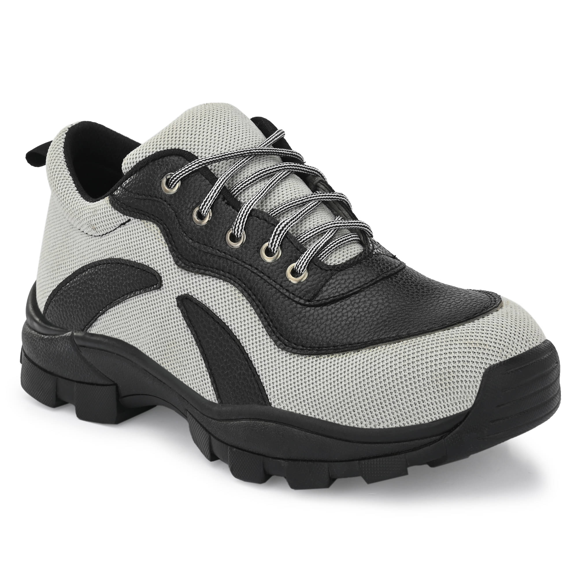     			Ozarro Derby Grey Safety Shoes