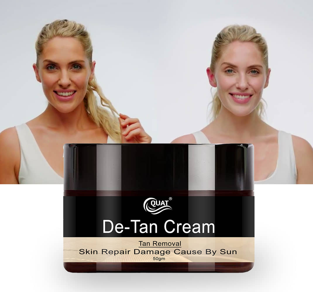 Quat De Tan Cream  – Tan Removal Cream 2 Times Use Facial Kit For Normal Skin Berberry 1 ( Pack of 1 )